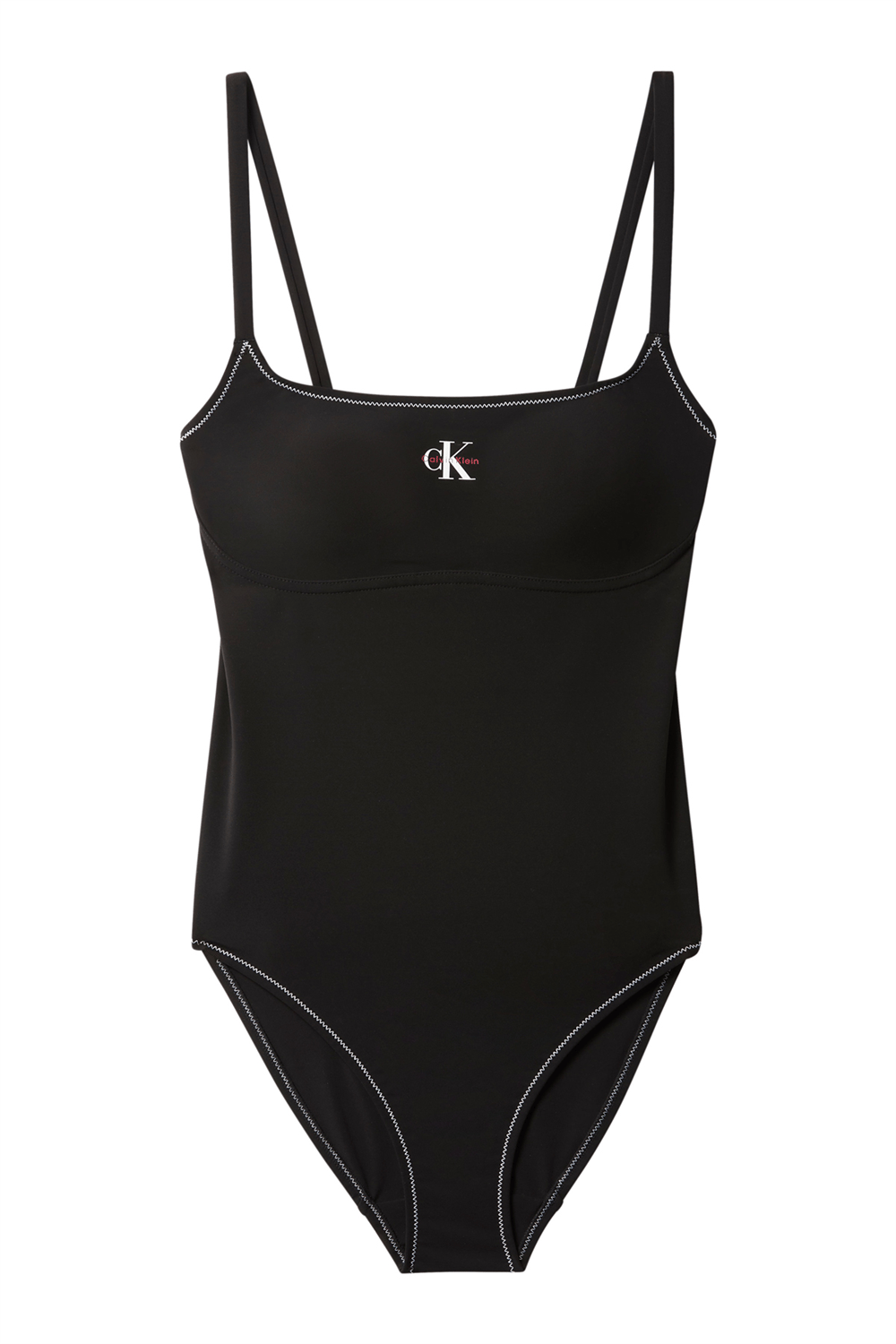 Calvin Klein Strapless Kadın Mayo Siyah