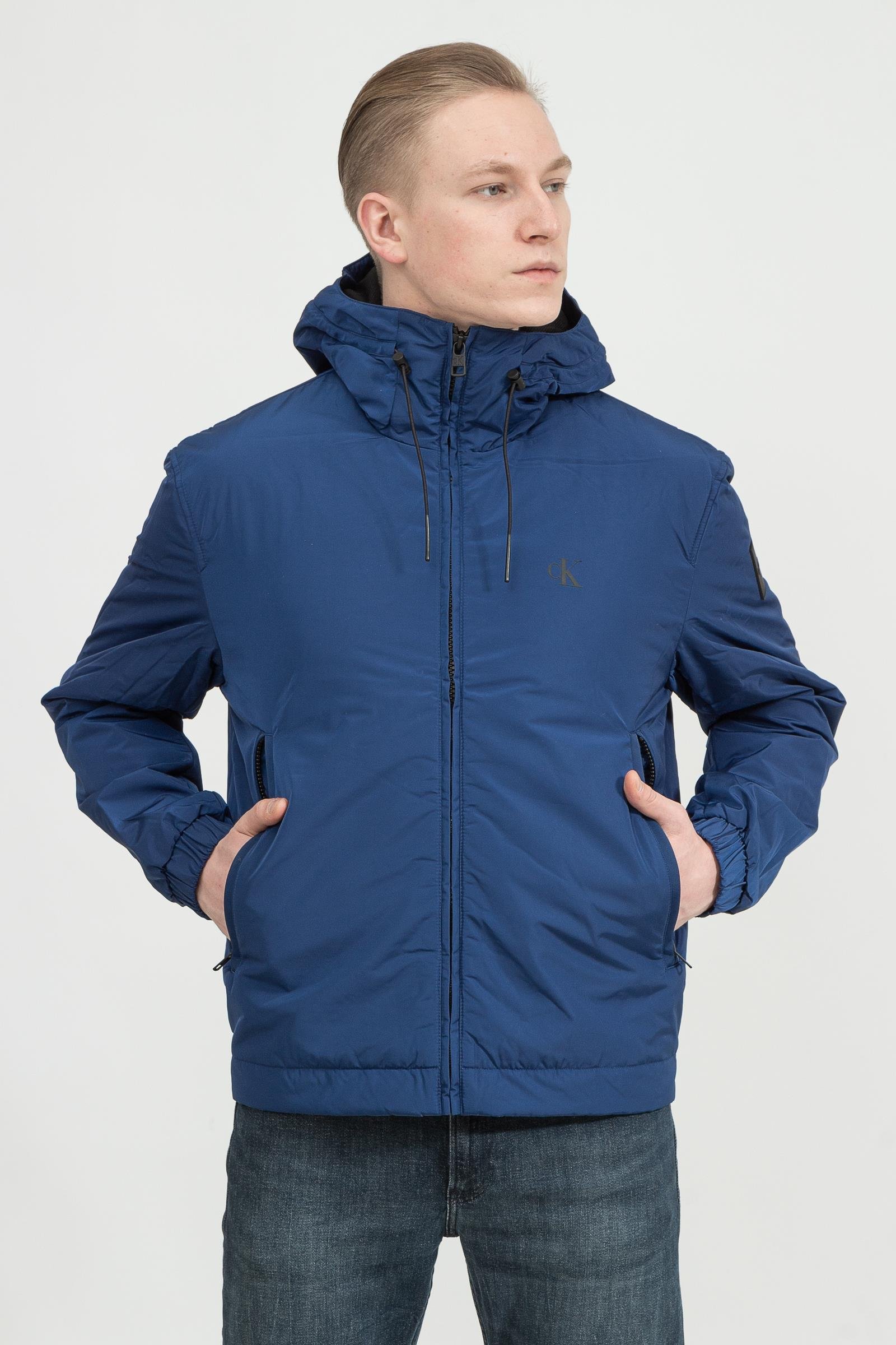 Calvin Klein Technical Hooded Jacket Erkek Mont