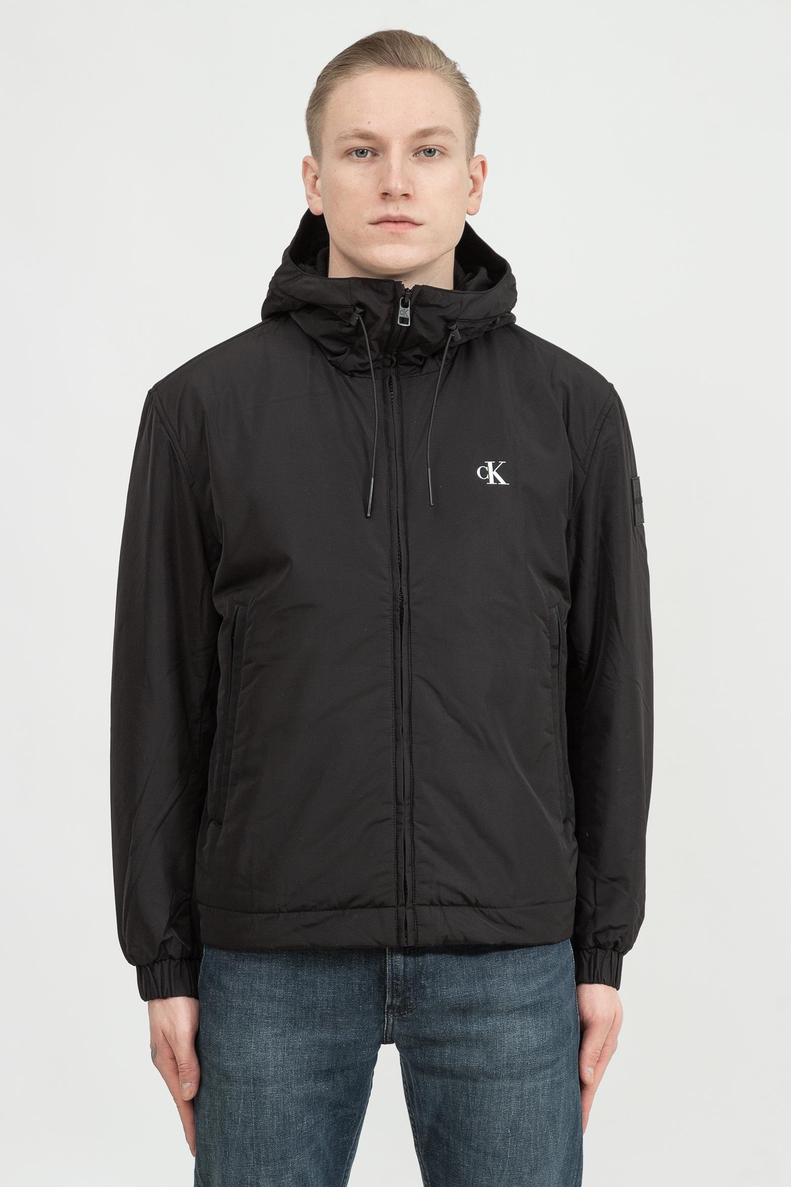 Calvin Klein Technical Hooded Jacket Erkek Mont