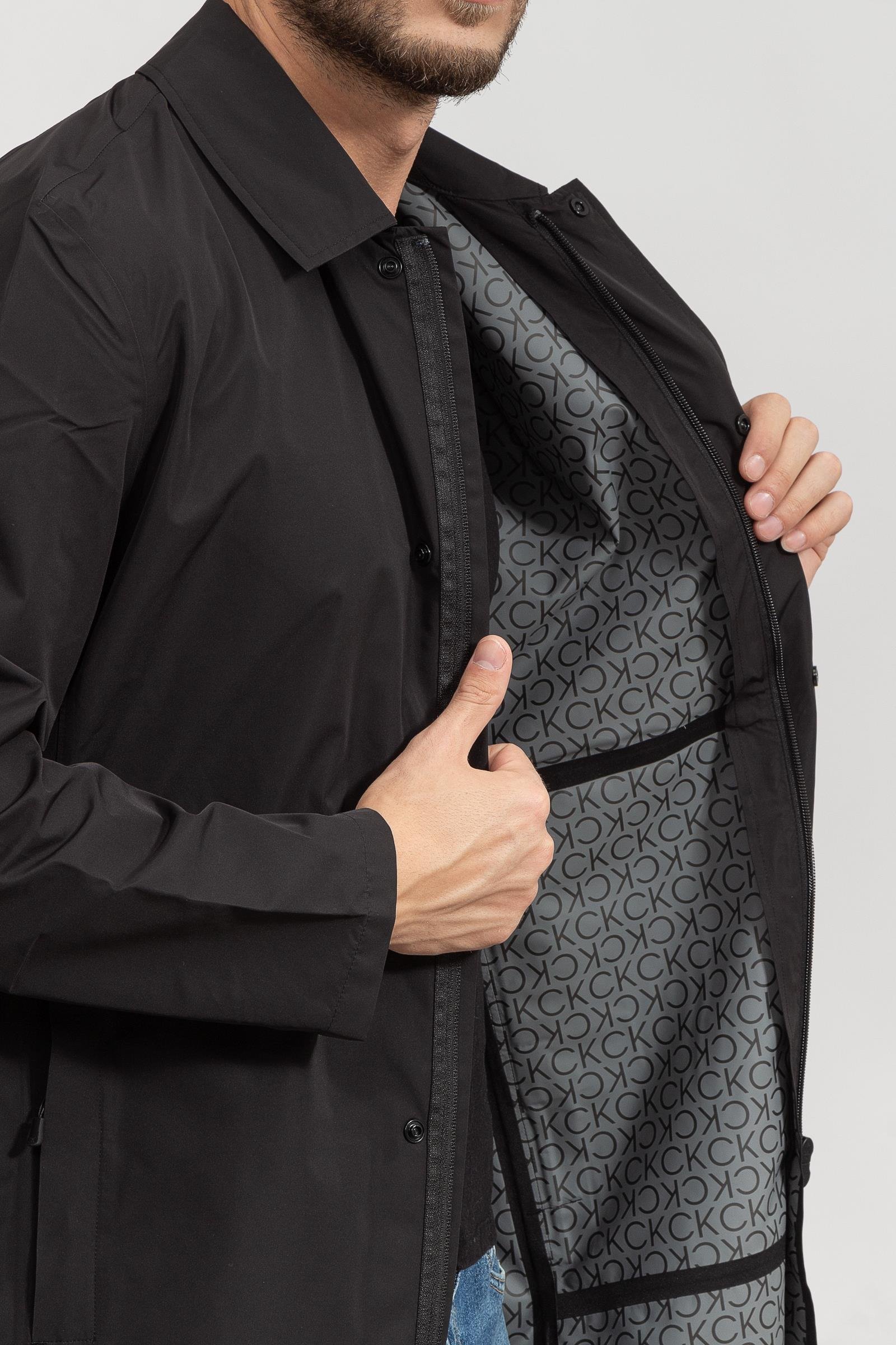 Calvin Klein Technical Raincoat Erkek Yağmurluk