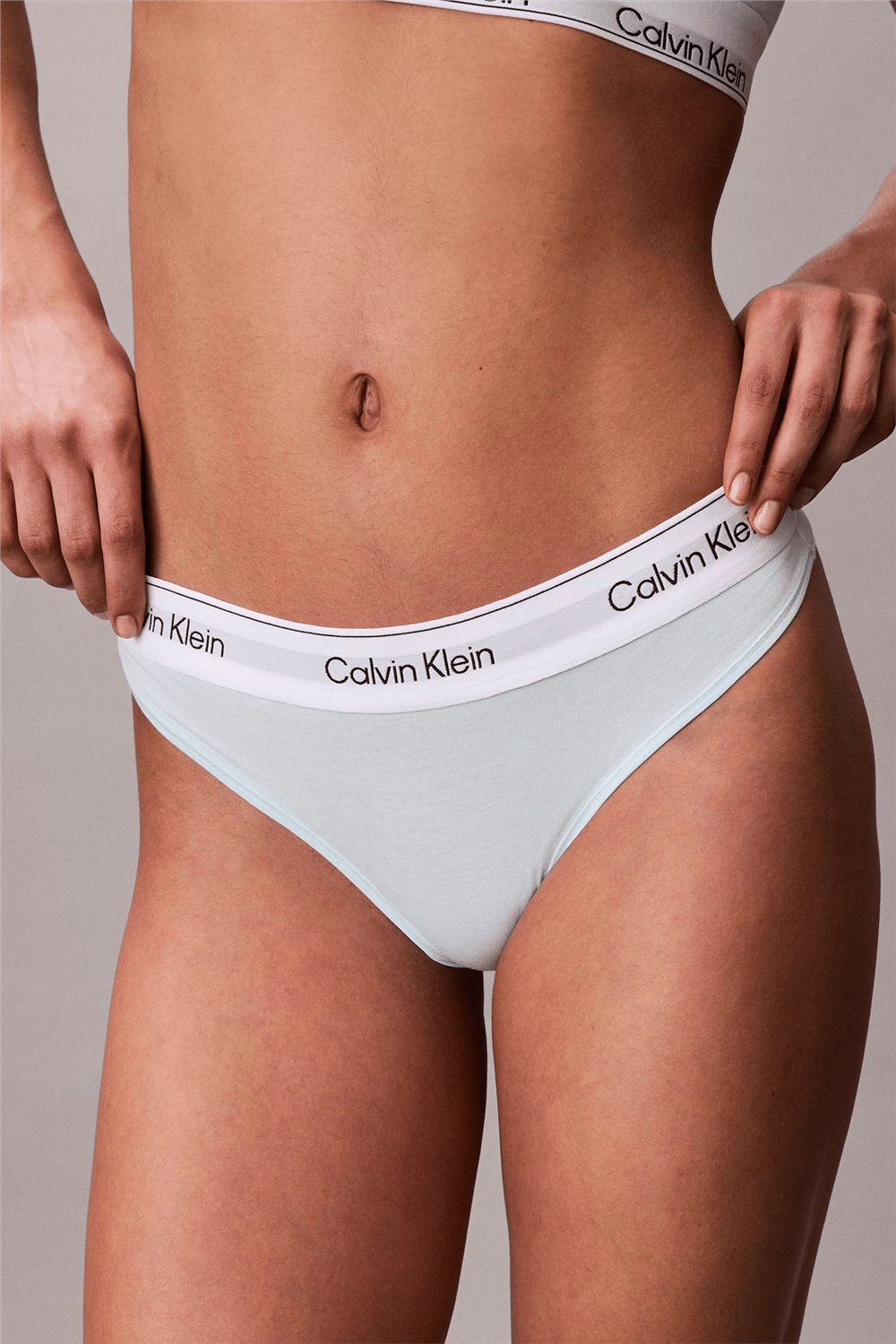 Calvin Klein Thong Kadın Külot Yeşil