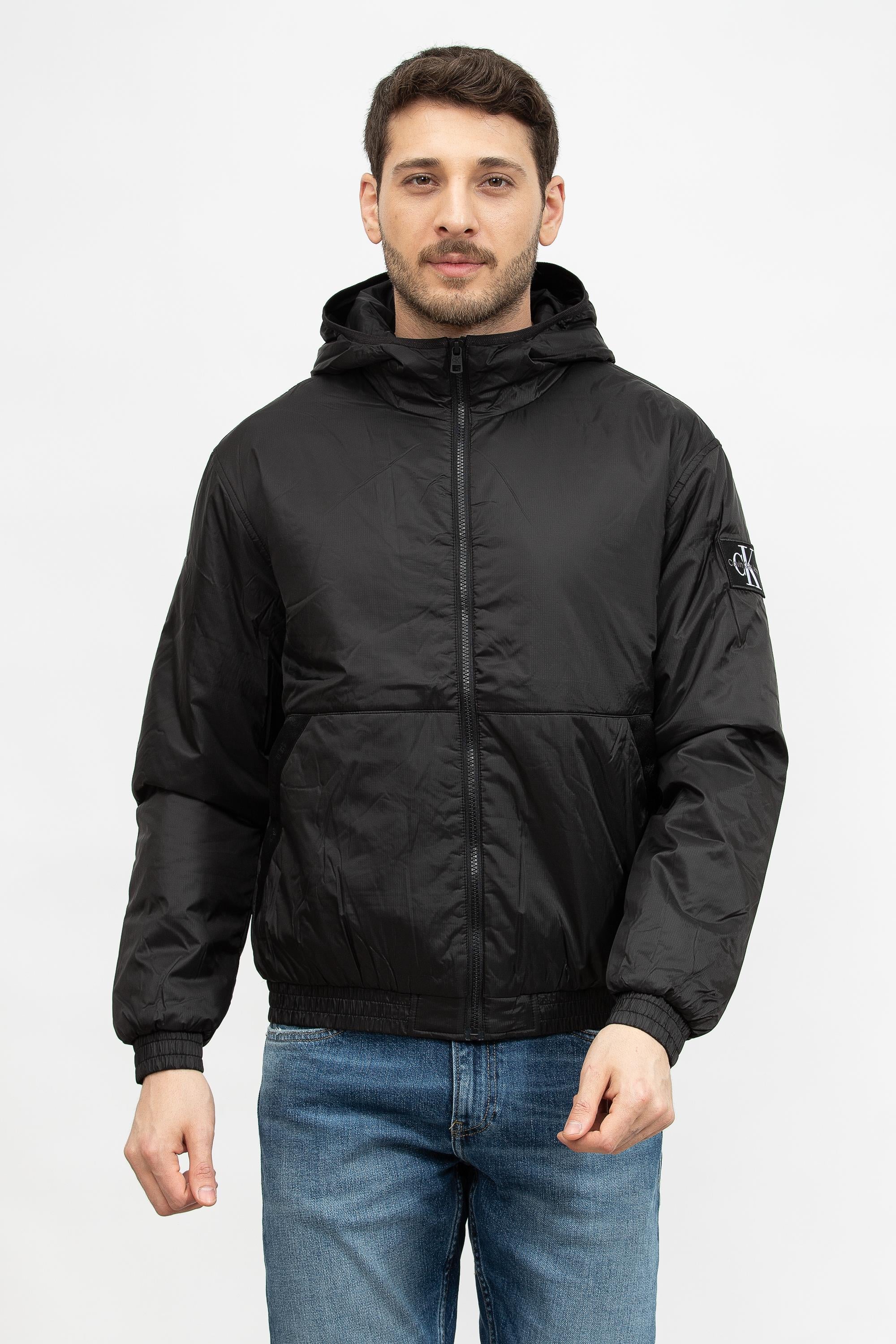 Calvin Klein Trim Windbreaker Erkek Mont