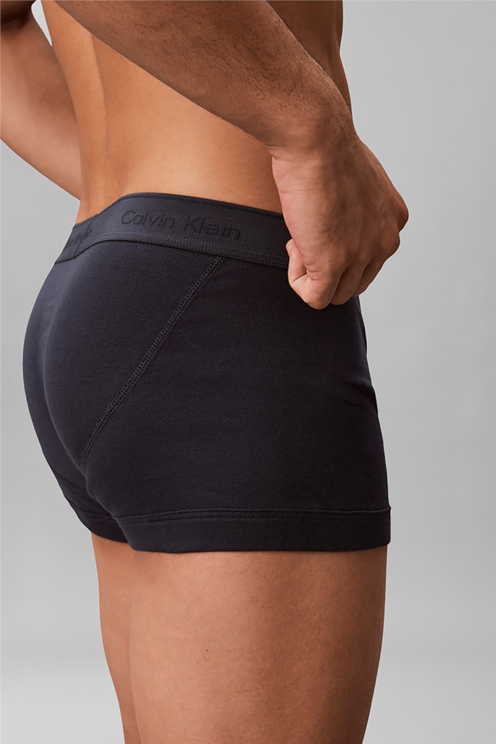 Calvin Klein Trunk 3 PK Erkek 3lü Boxer Mavi