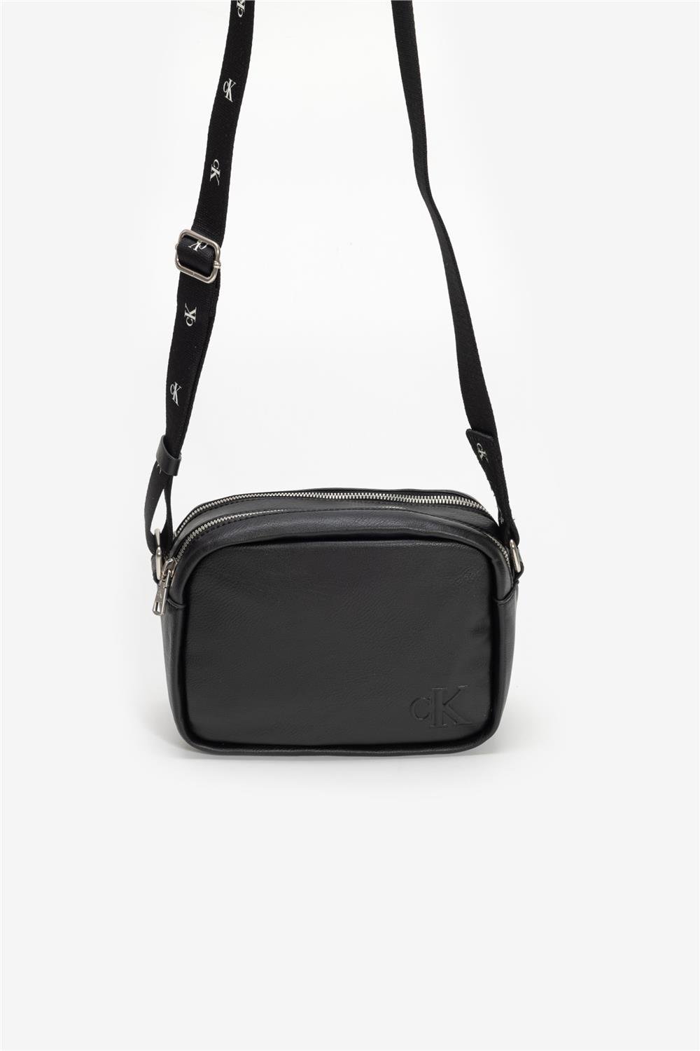 Calvin Klein Ultralight Dblzipcamera 21 Pu Kadın Mini Omuz Çantası