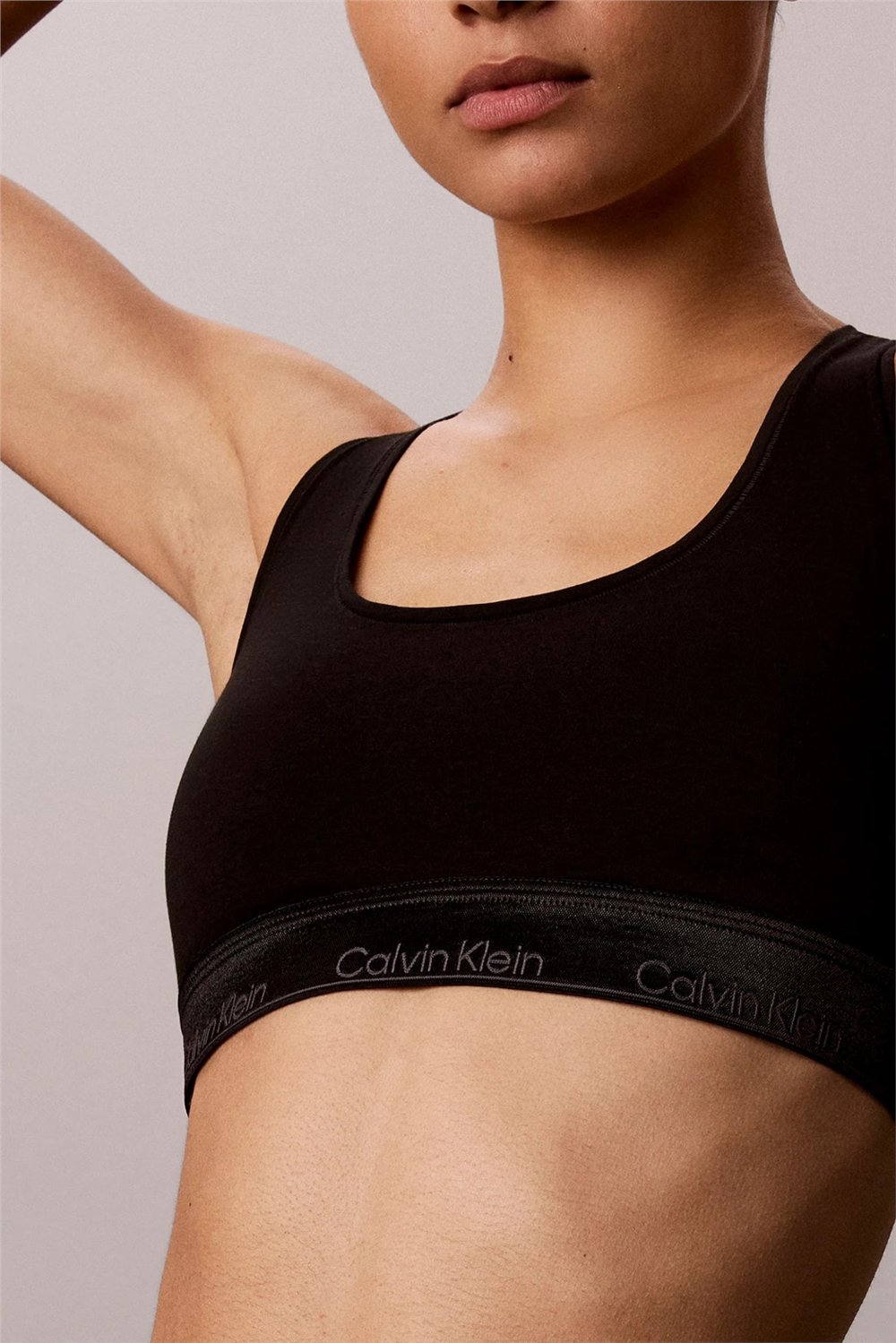 Calvin Klein Unlined Bralette Kadın Sütyen Siyah
