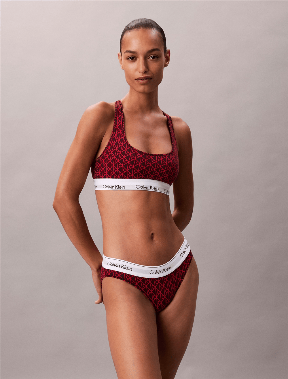 Calvin Klein Unlined Bralette Kadın Sütyen Mor
