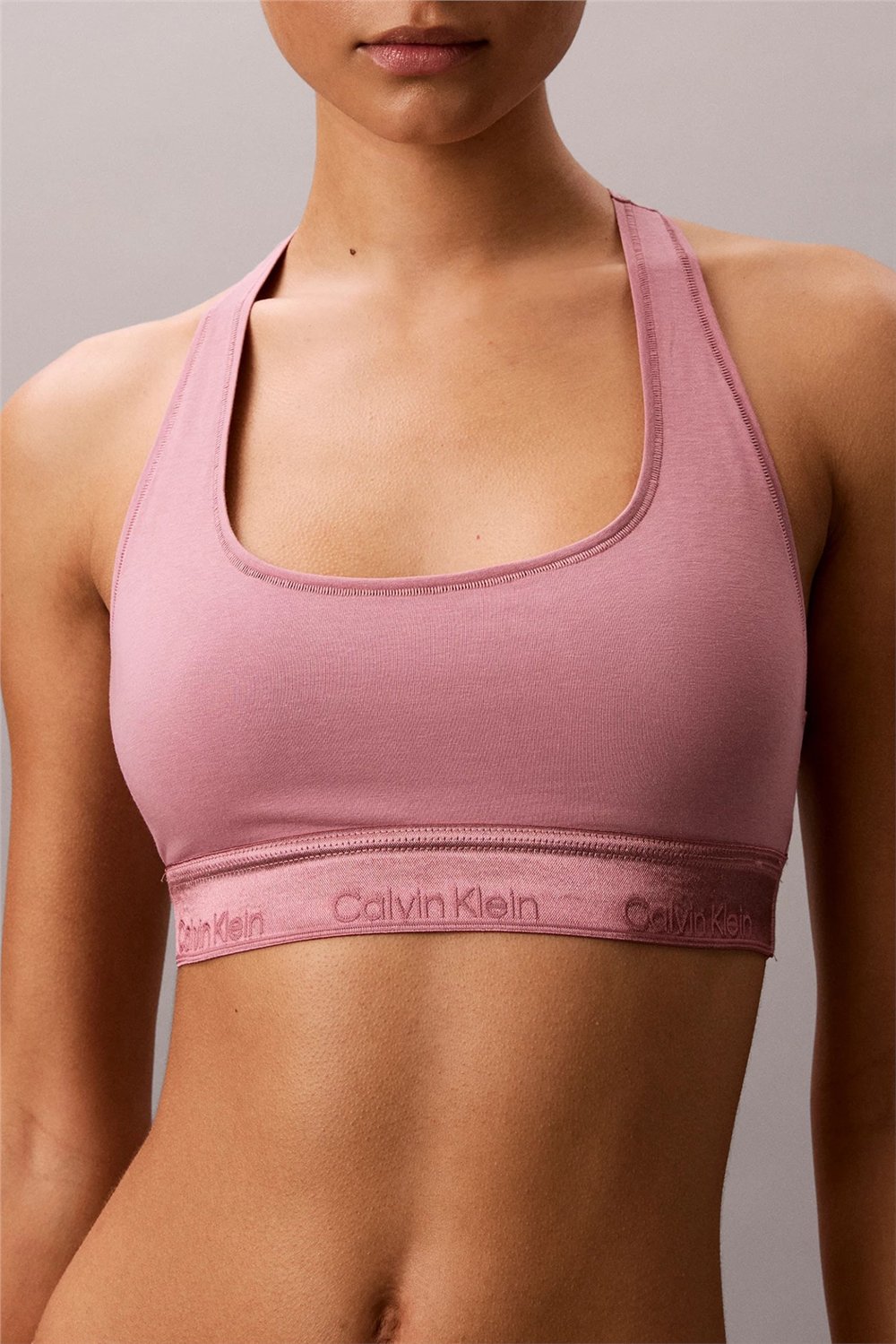 Calvin Klein Unlined Bralette Kadın Sütyen Pembe