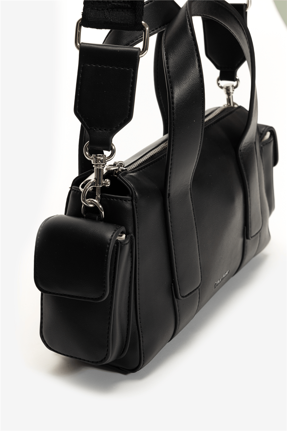 Calvin Klein Webbing Strap Pocket Bag Kadın Mini Omuz Çantası