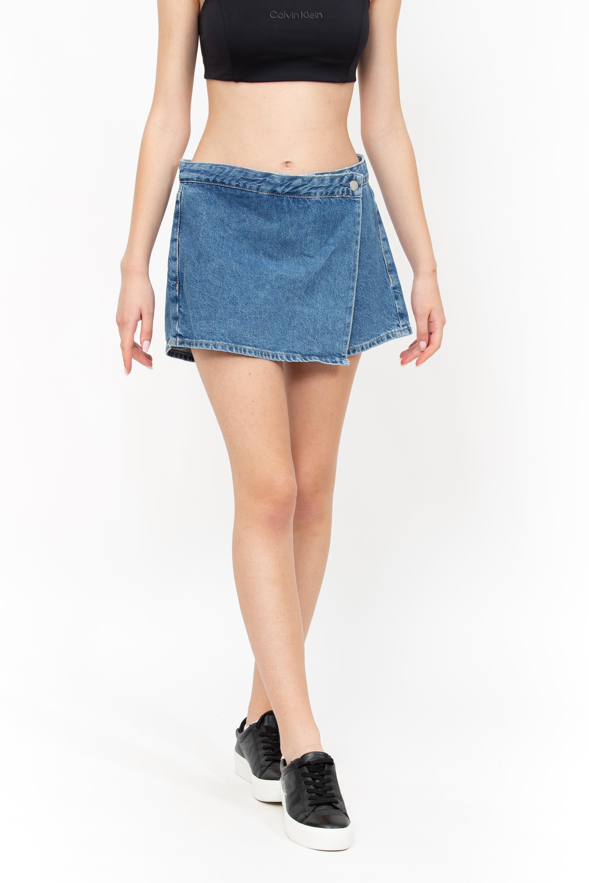 Calvin Klein Wrap Skort Kadın Penye Şort