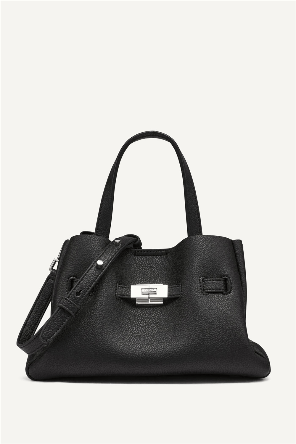 DKNY Bryar SM Satchel Kadın Mini Omuz Çantası Siyah
