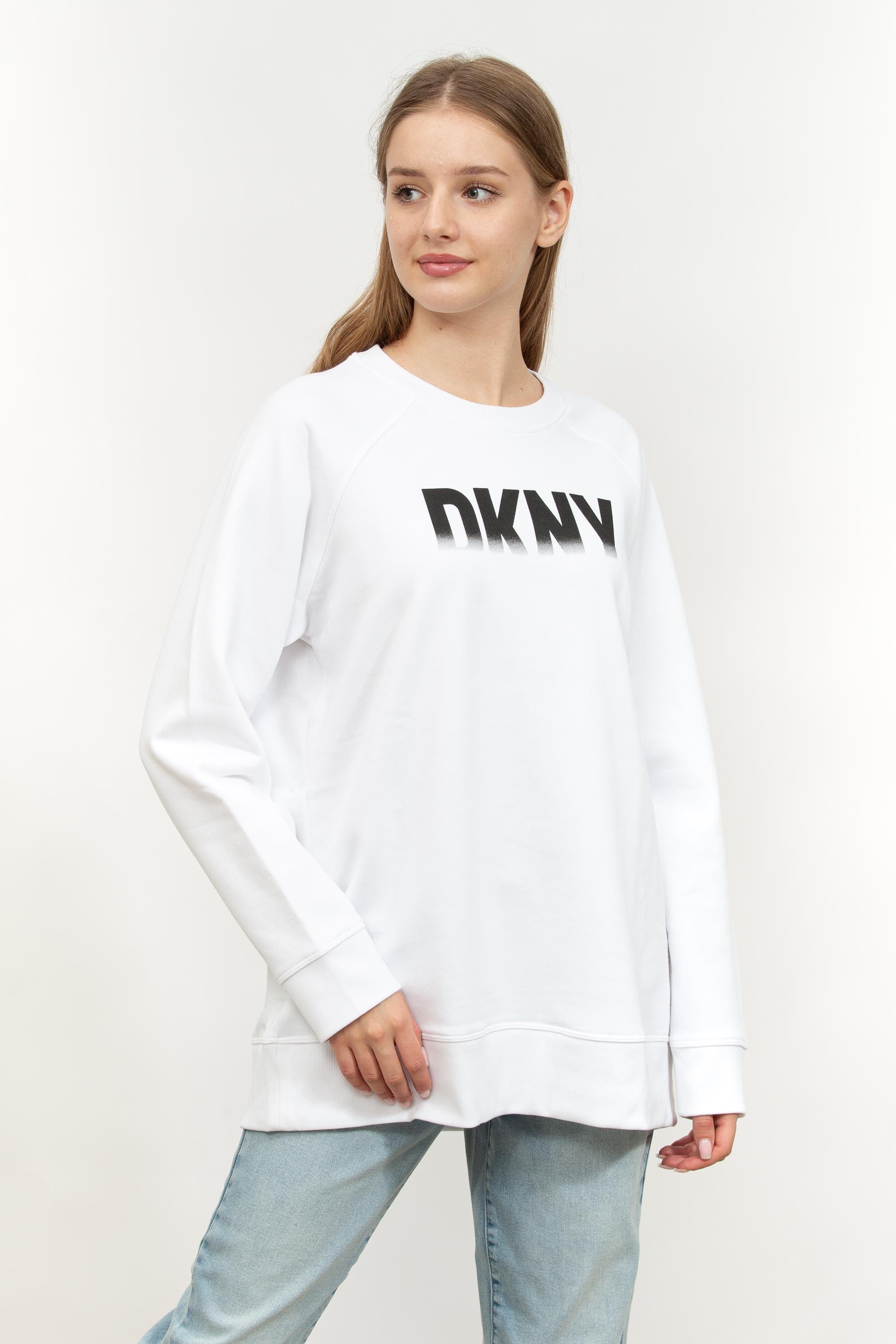 DKNY Kadın Bisiklet Yaka Sweatshirt