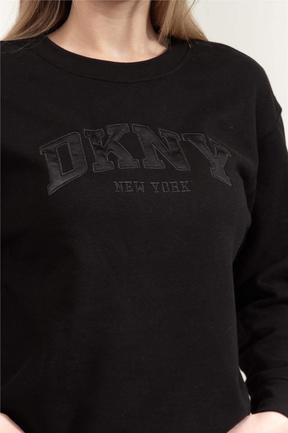 DKNY Kadın Bisiklet Yaka Sweatshirt