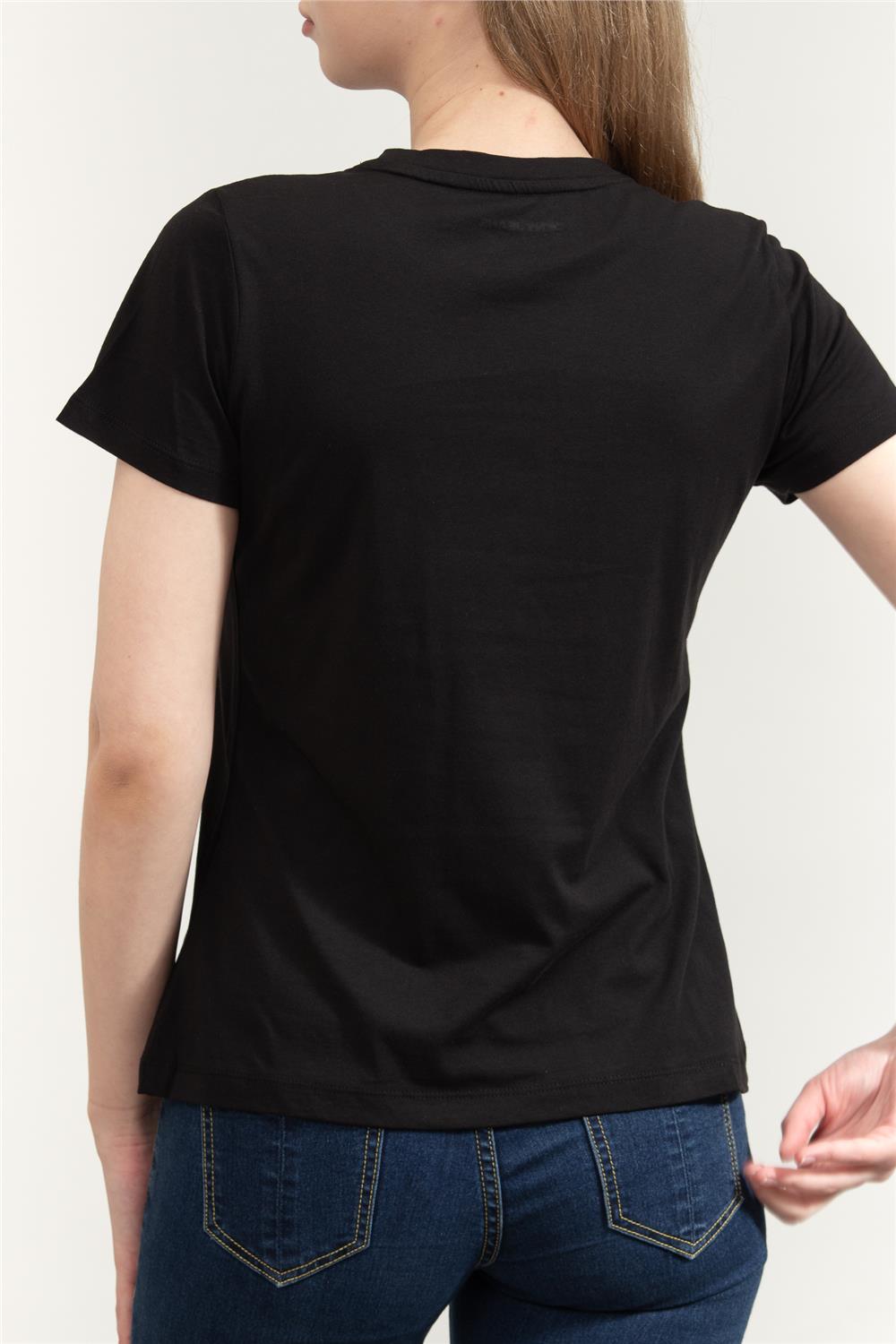 DKNY Kadın Bisiklet Yaka T-Shirt