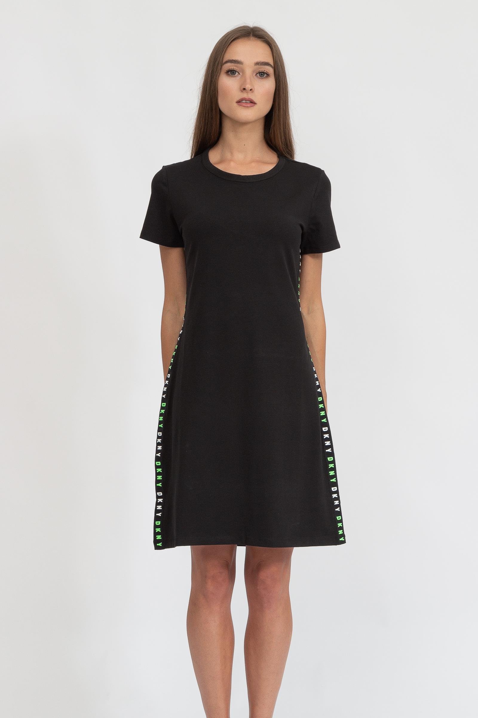 DKNY Kadın Bisiklet Yaka T-Shirt