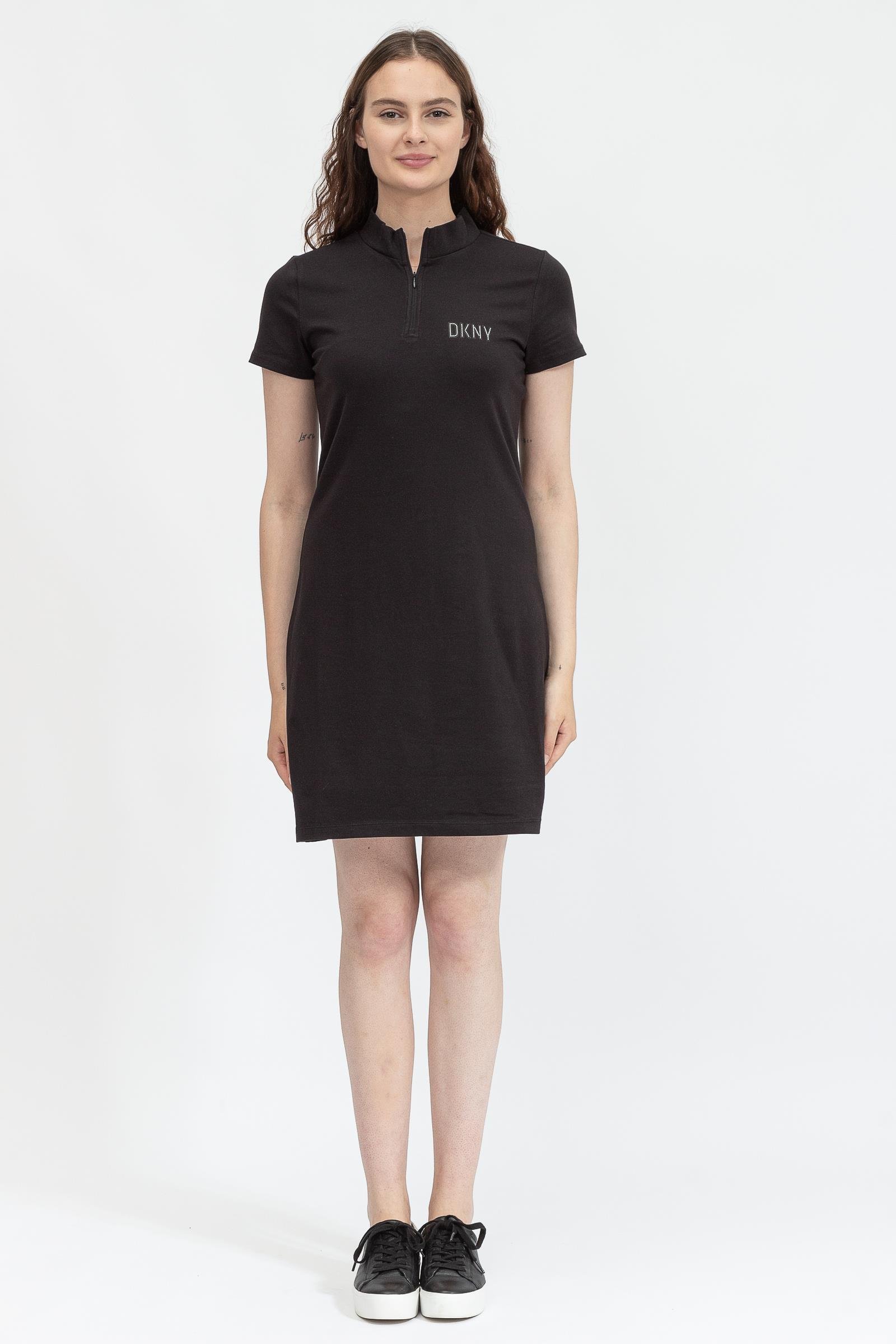 DKNY Kadın Bisiklet Yaka T-Shirt