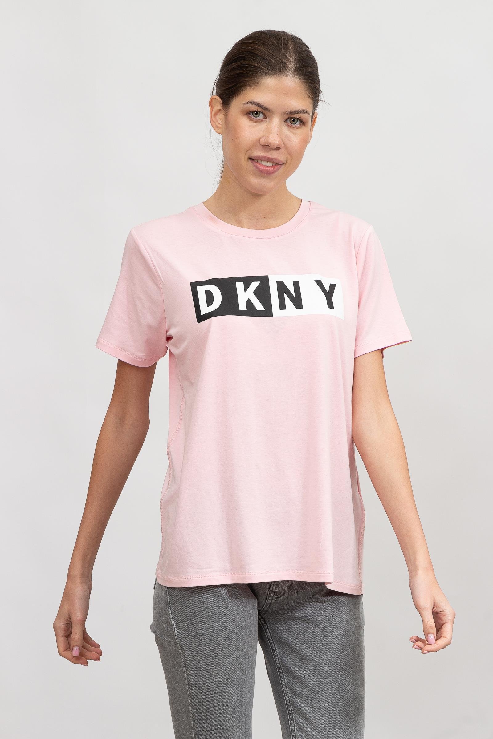 DKNY Kadın Bisiklet Yaka T-Shirt