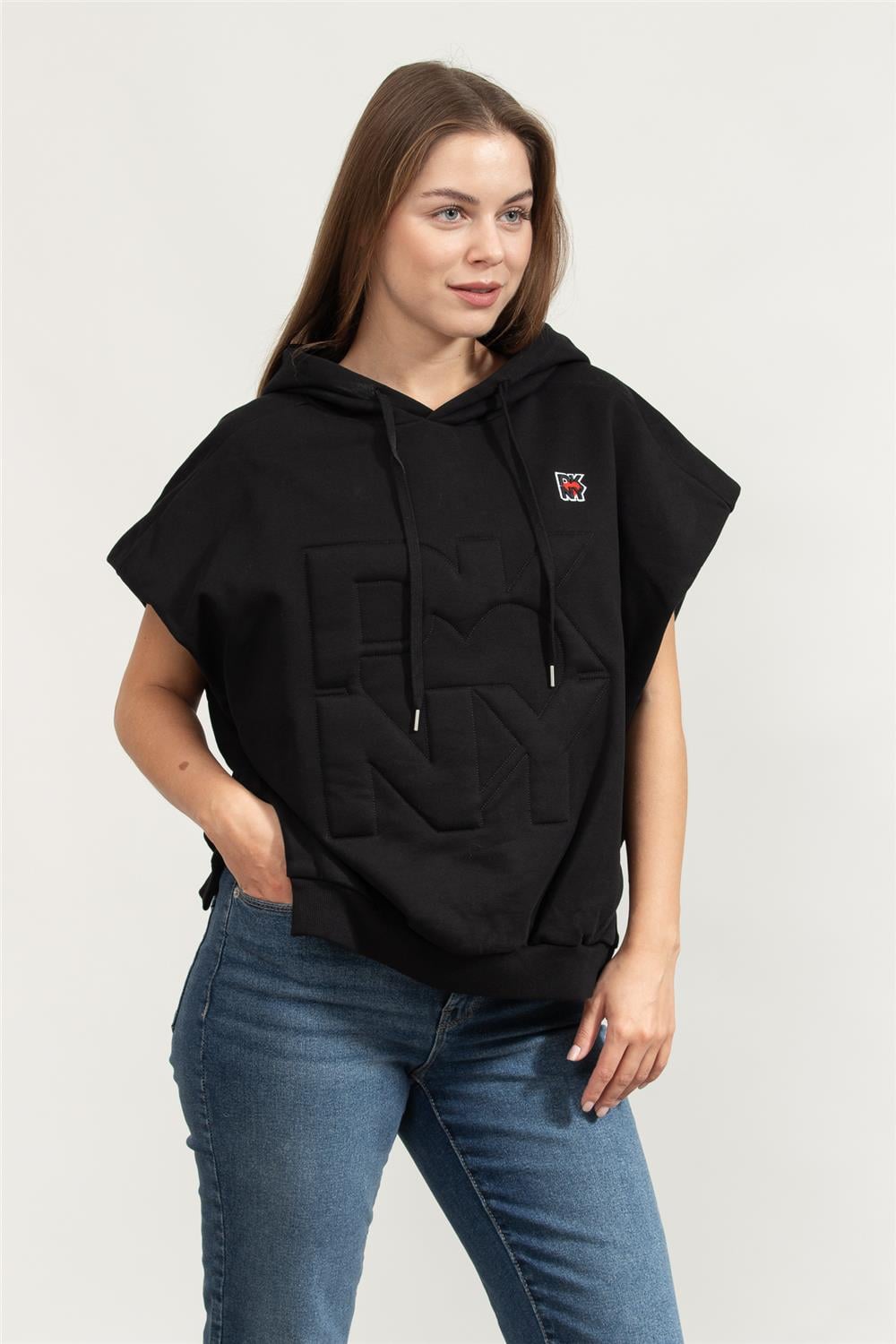 DKNY Kadın Kapüşonlu Sweatshirt