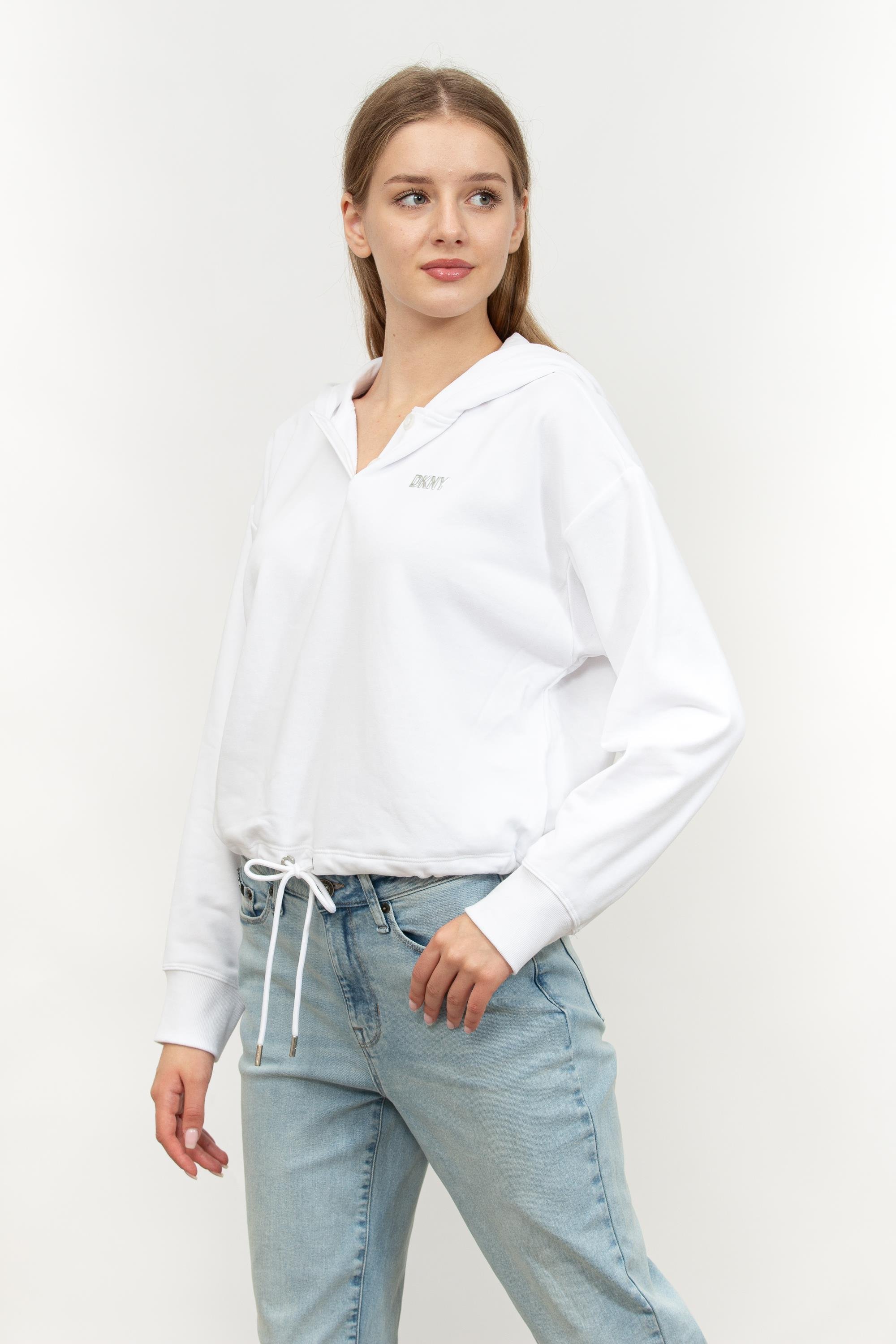 DKNY Kadın Kapüşonlu Sweatshirt