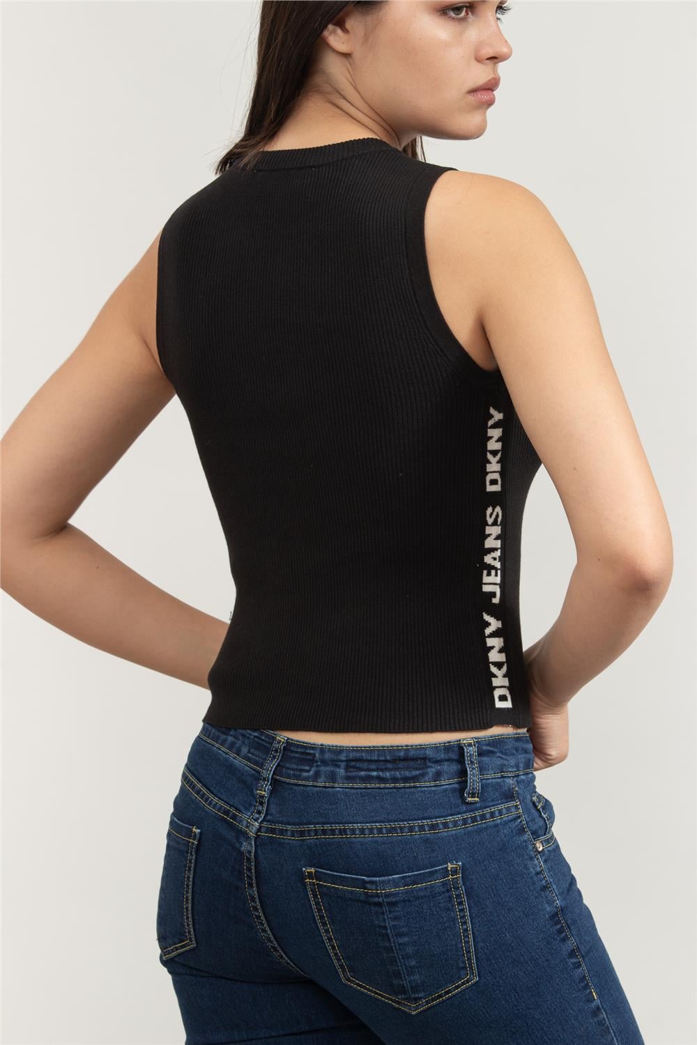 DKNY Kadın Kolsuz T-Shirt