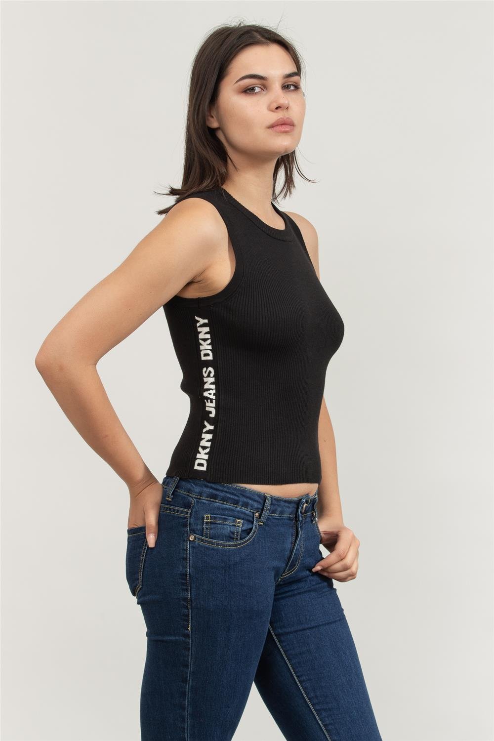 DKNY Kadın Kolsuz T-Shirt