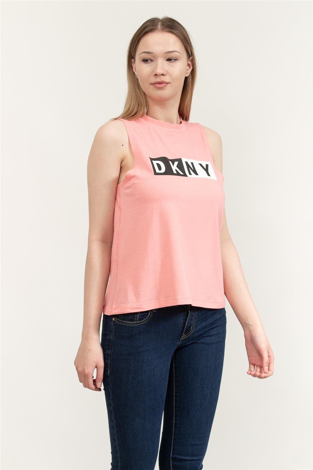 DKNY Kadın Kolsuz T-Shirt
