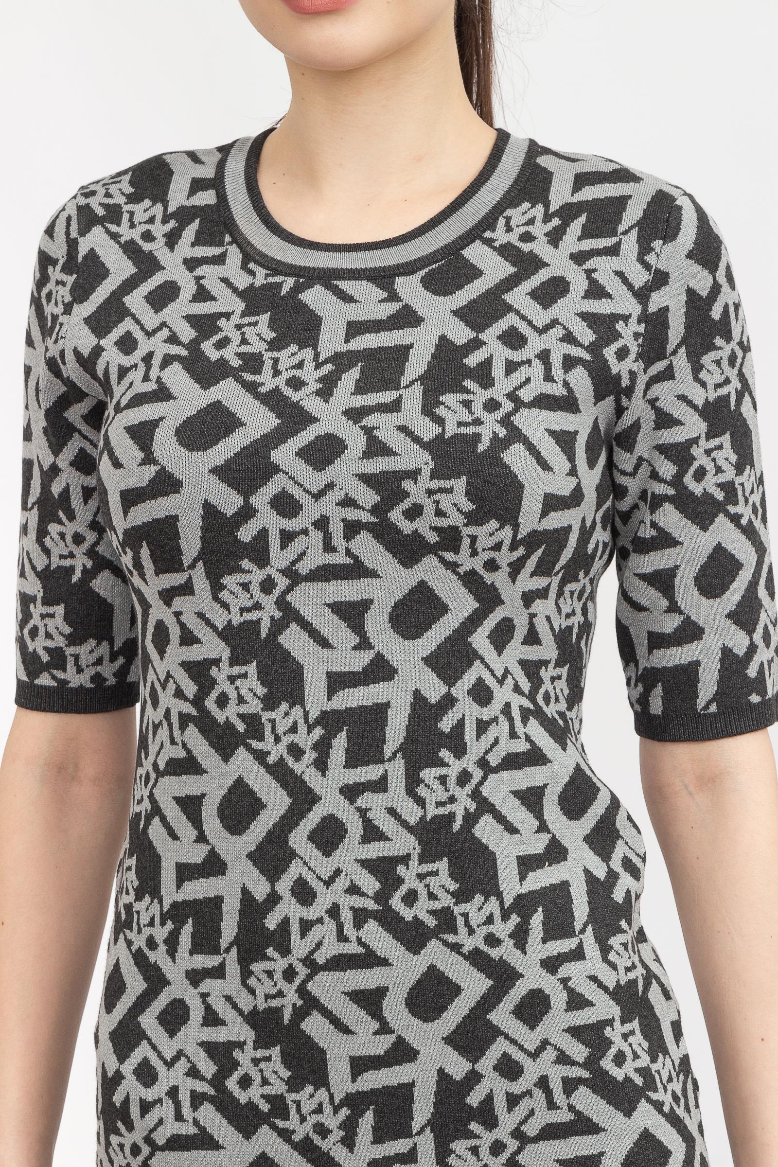DKNY Logo İntarsia Kadın Elbise