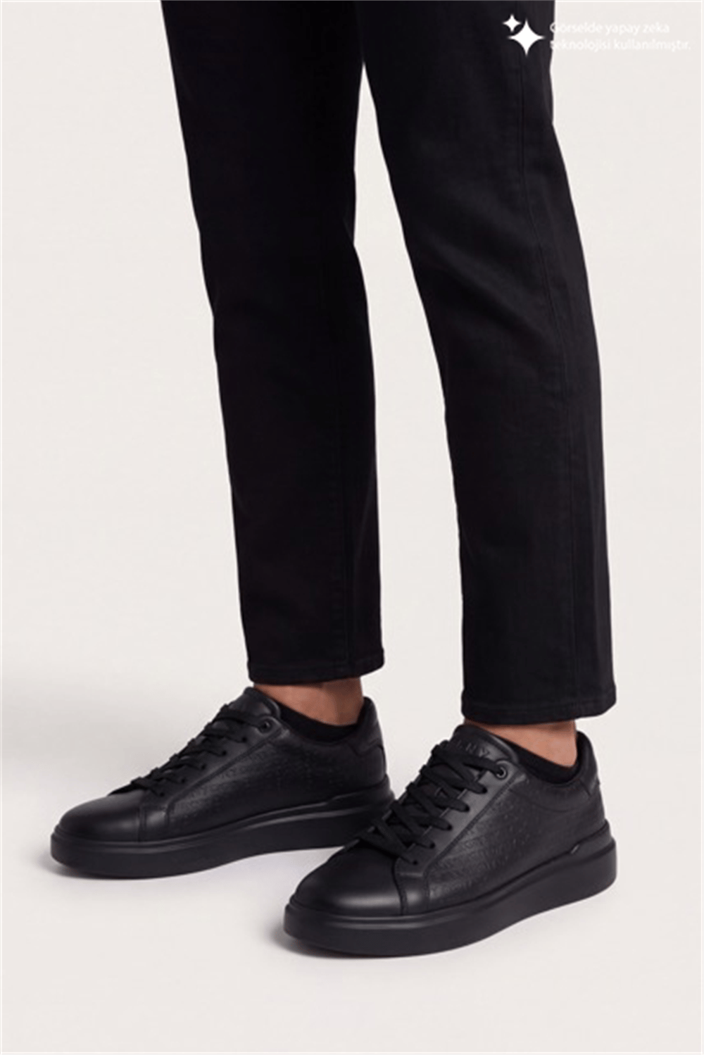 DKNY Mono One Erkek Sneaker Siyah