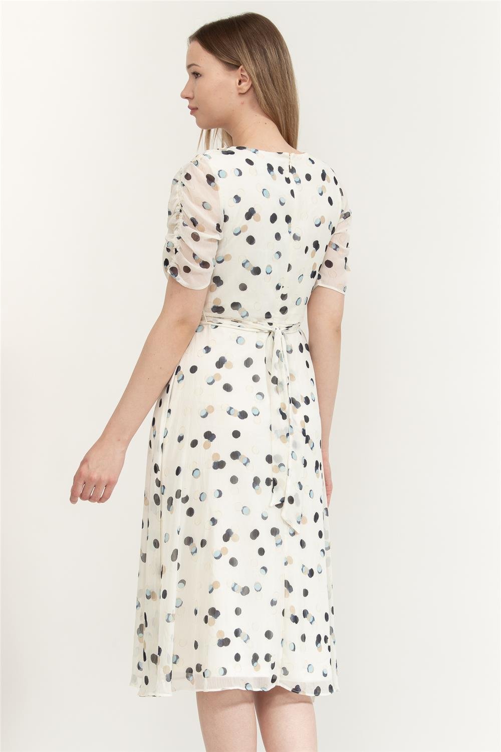 DKNY Ruched Kadın Elbise