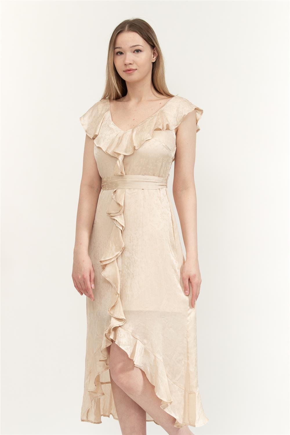 DKNY Ruffle Kadın Elbise