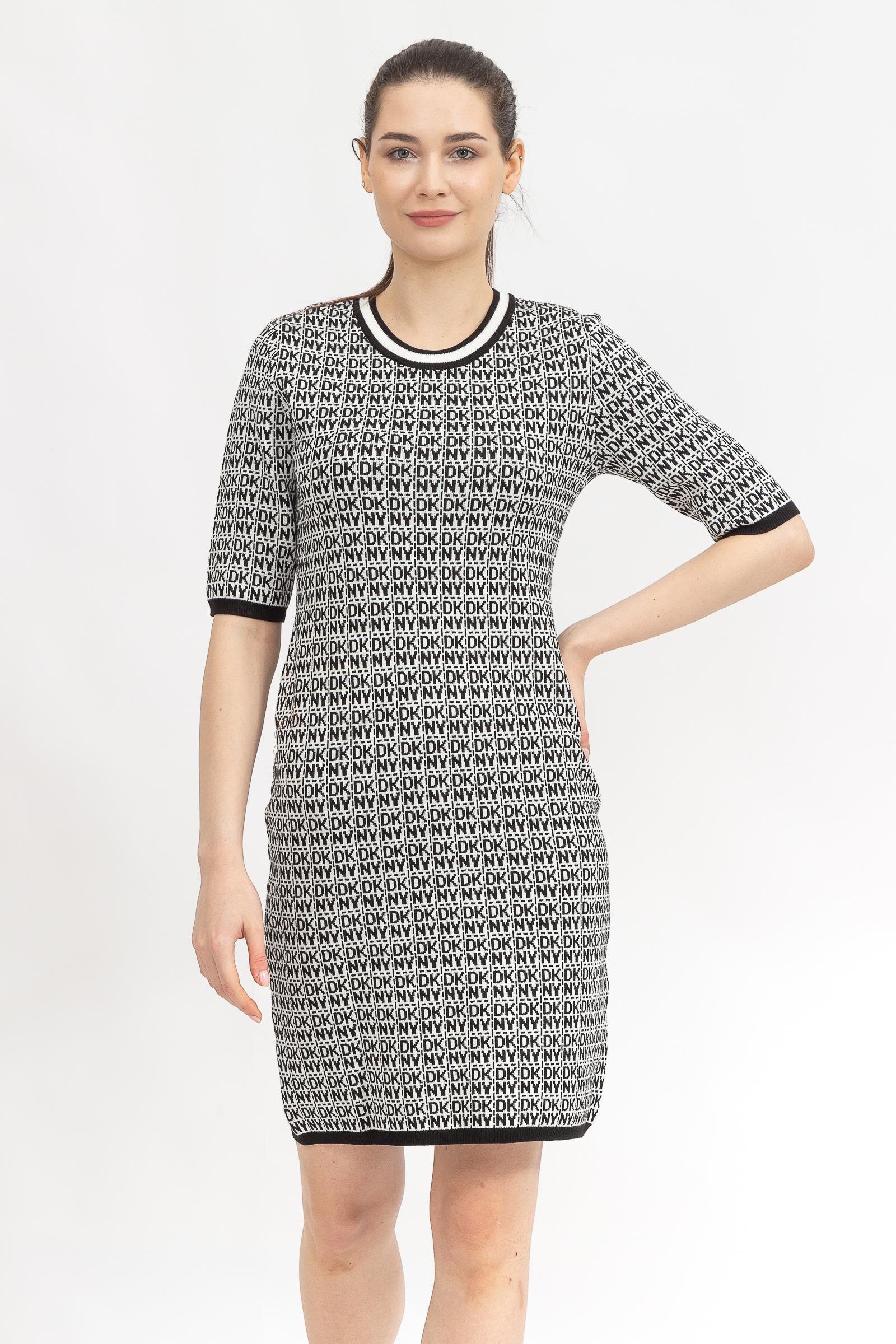DKNY S/S Logo Kadın Elbise