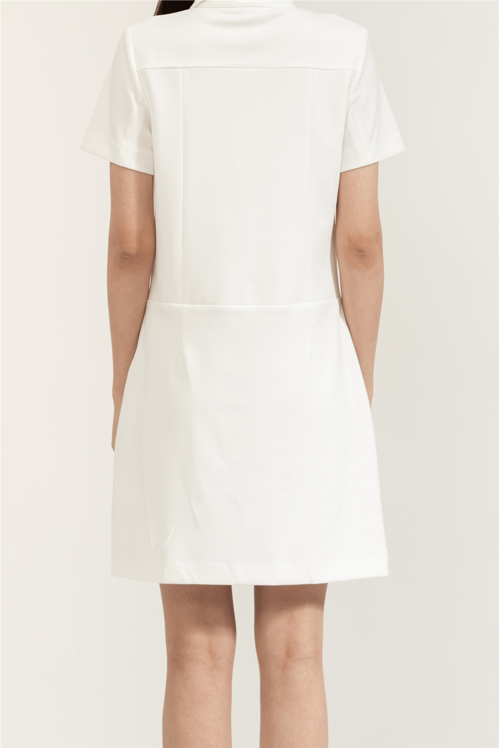 DKNY S/S Shift W/ Buttons Kadın Elbise