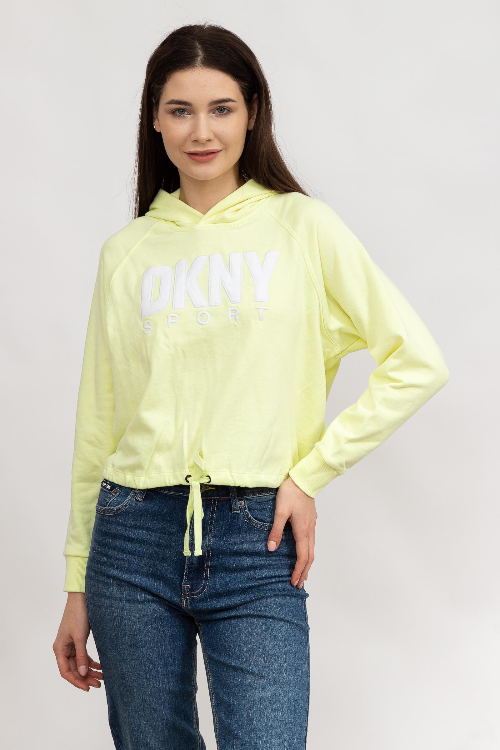 DKNY Terry Kadın Kapüşonlu Sweatshirt