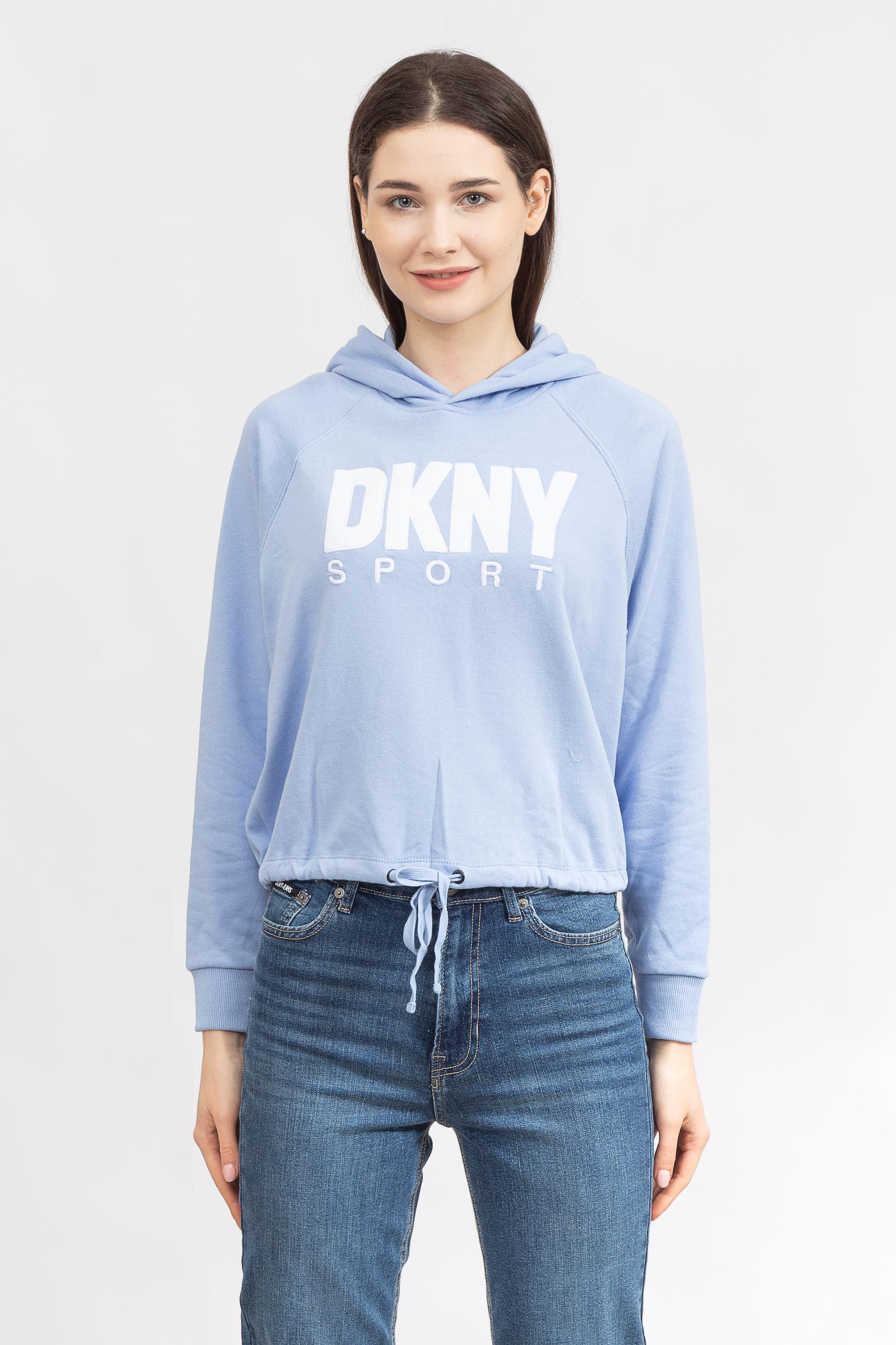 DKNY Terry Kadın Kapüşonlu Sweatshirt