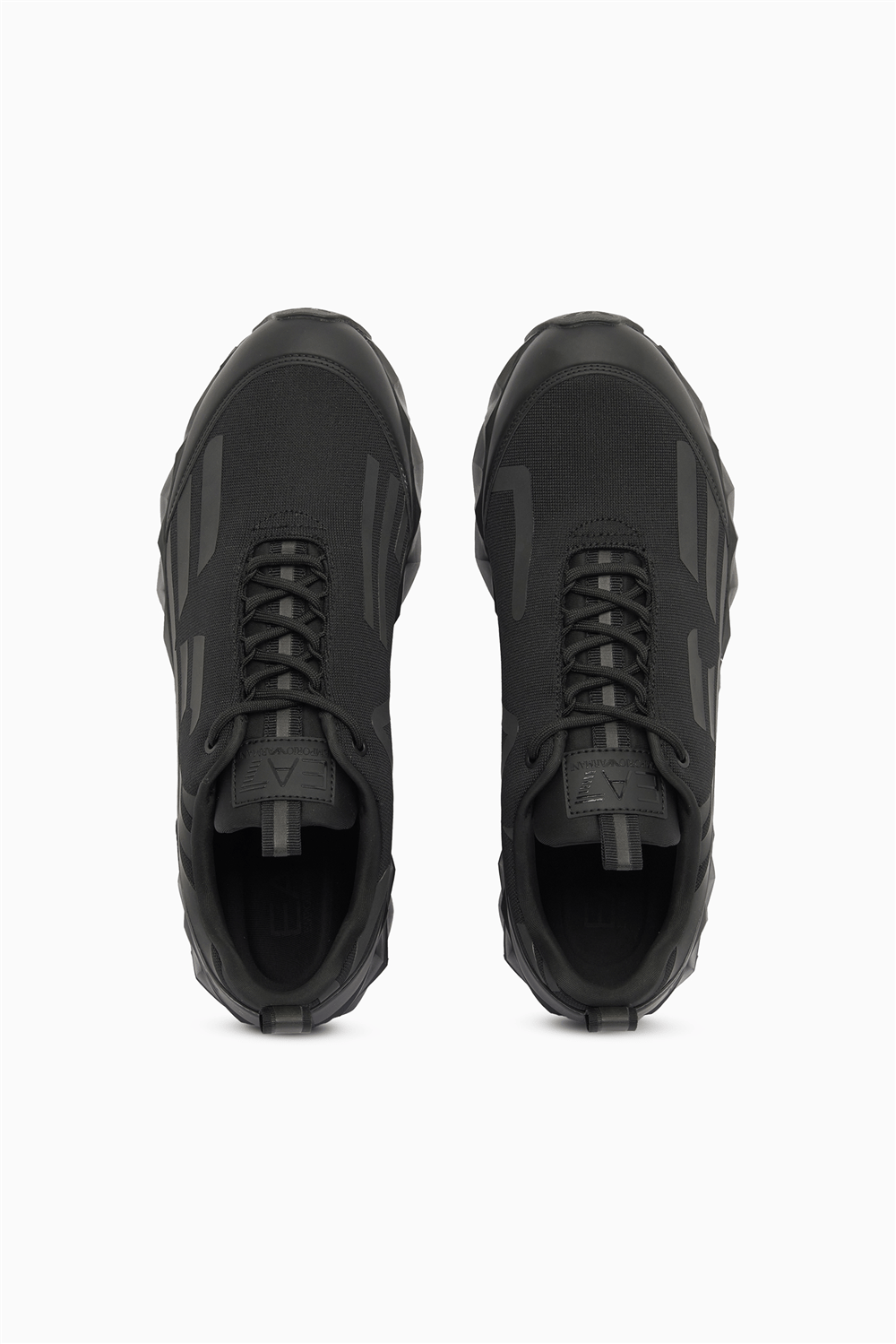 EA7 Black And White 10Th Anniversary Sneakers