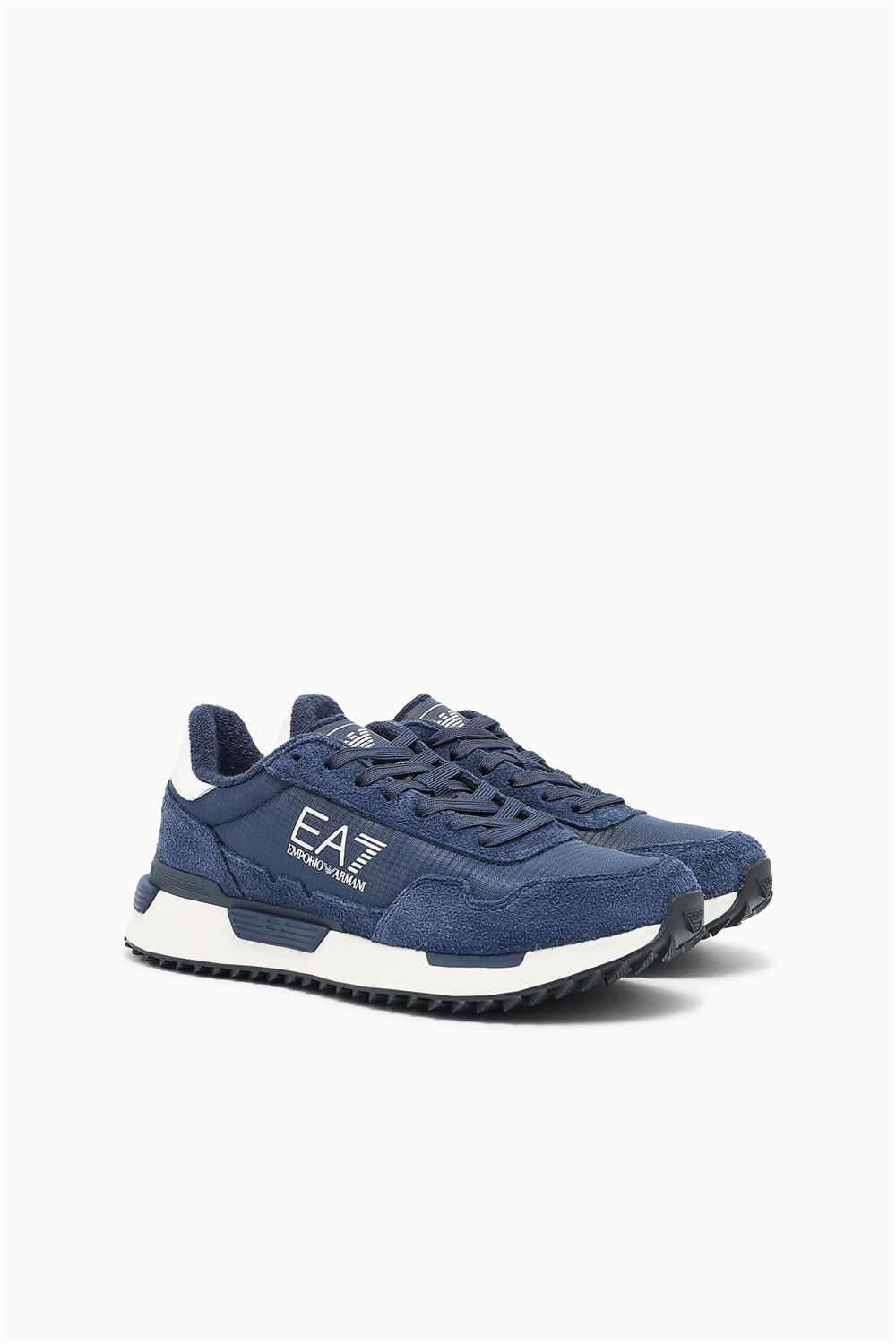 EA7 Black And White 10Th Anniversary Sneakers Çok Renkli