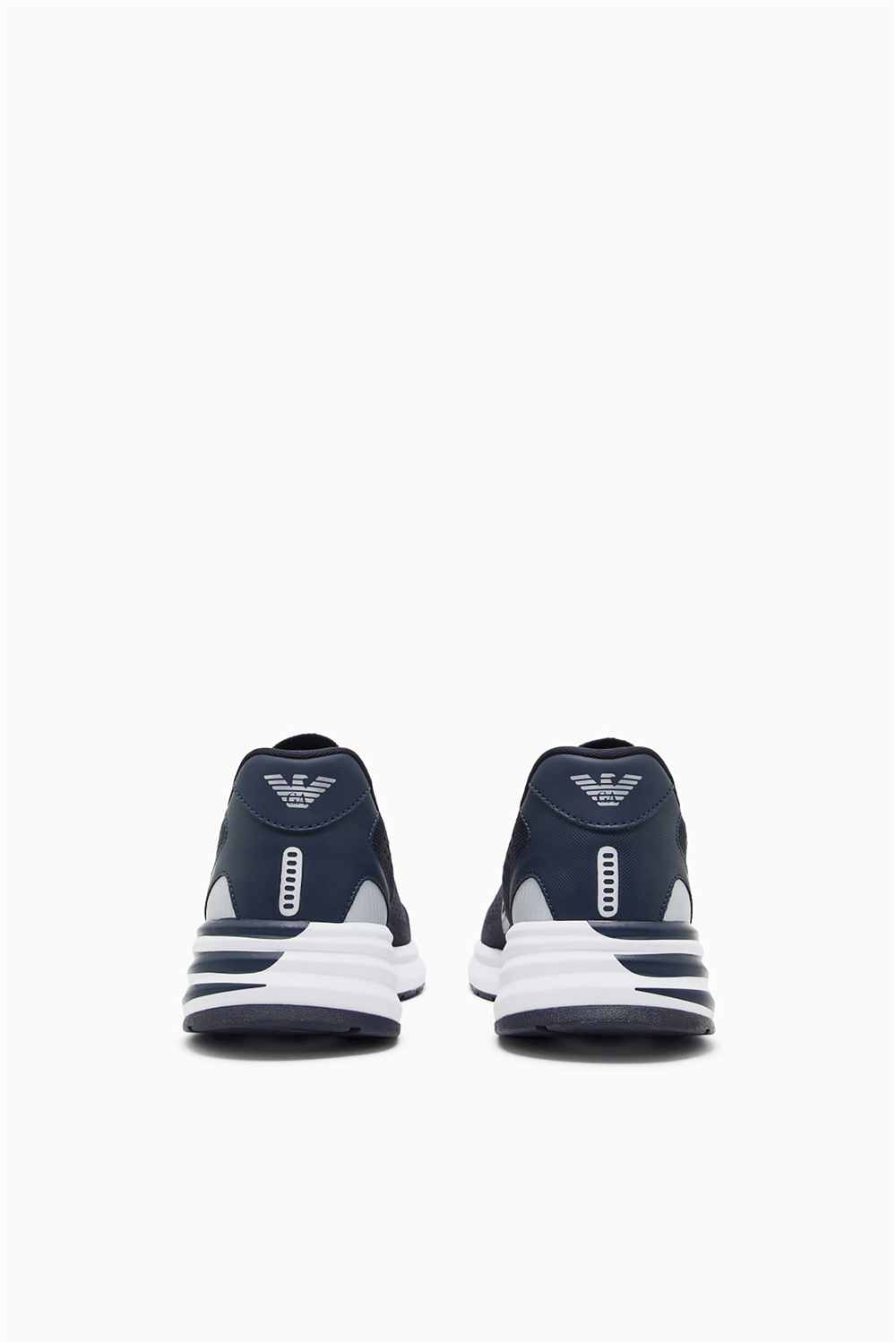 EA7 Black And White 10Th Anniversary Sneakers