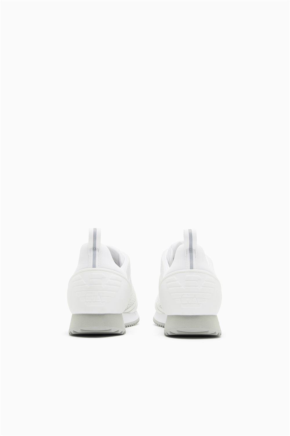 EA7 Black And White 10Th Anniversary Sneakers