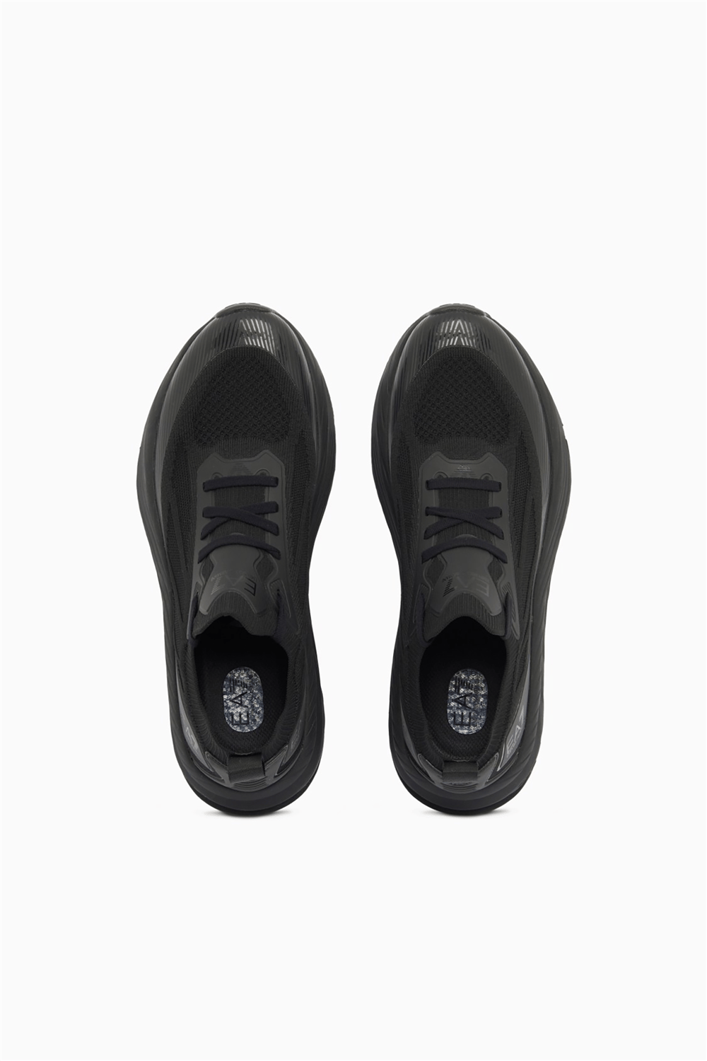 EA7 Black And White 10Th Anniversary Sneakers