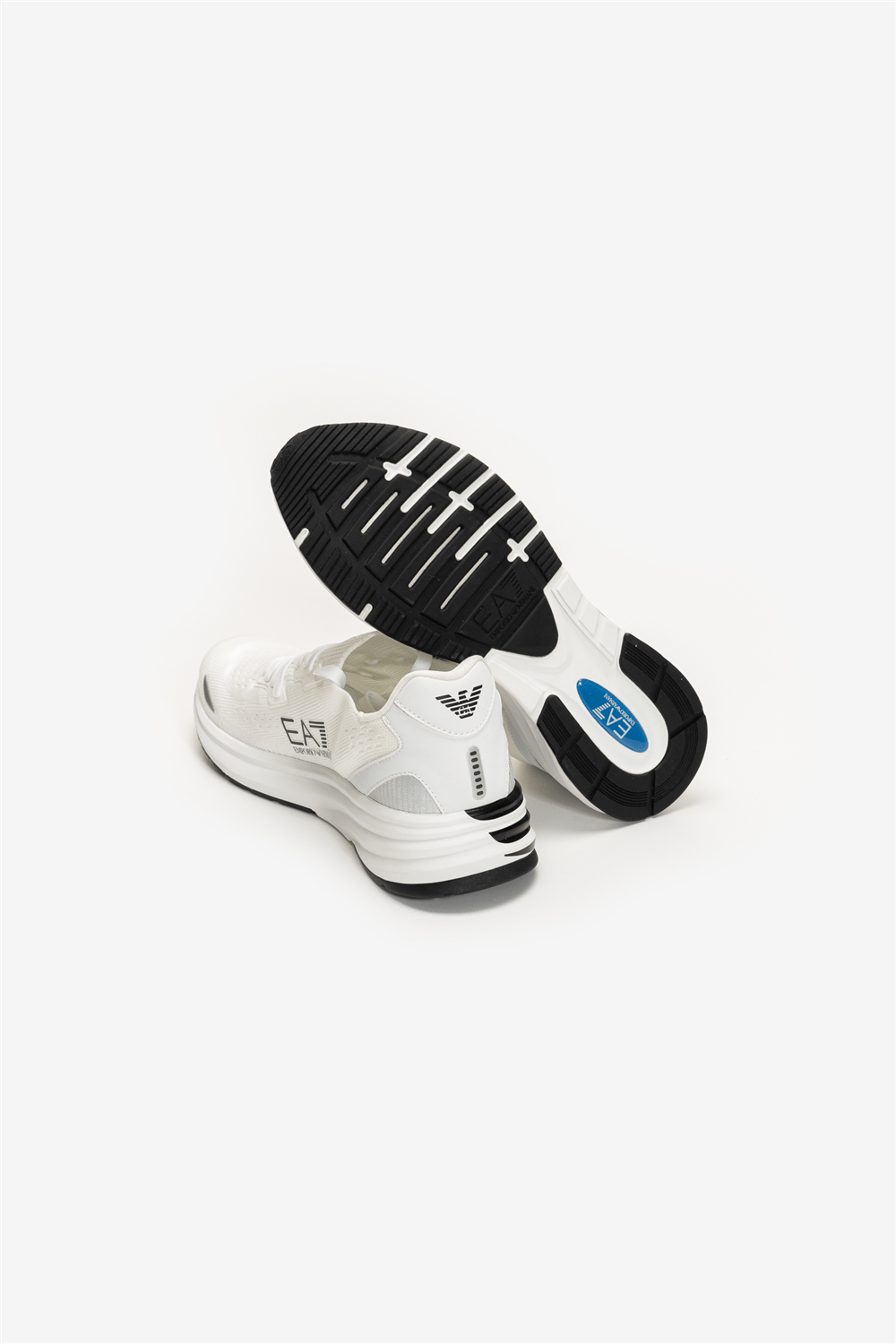 EA7 Black And White 10Th Anniversary Sneakers