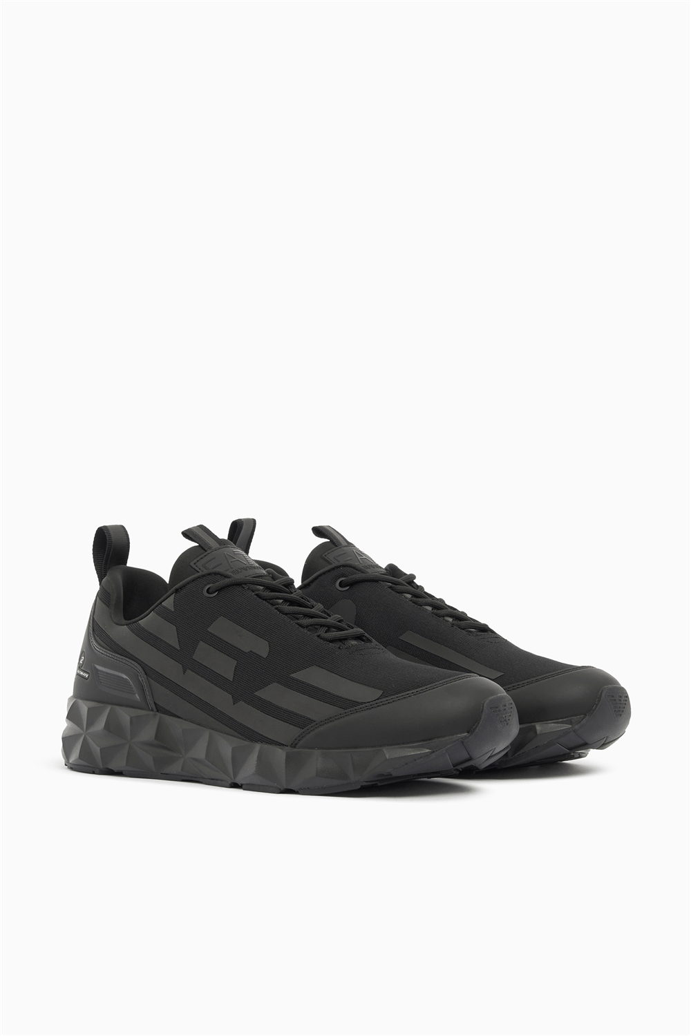 EA7 Black And White 10Th Anniversary Sneakers