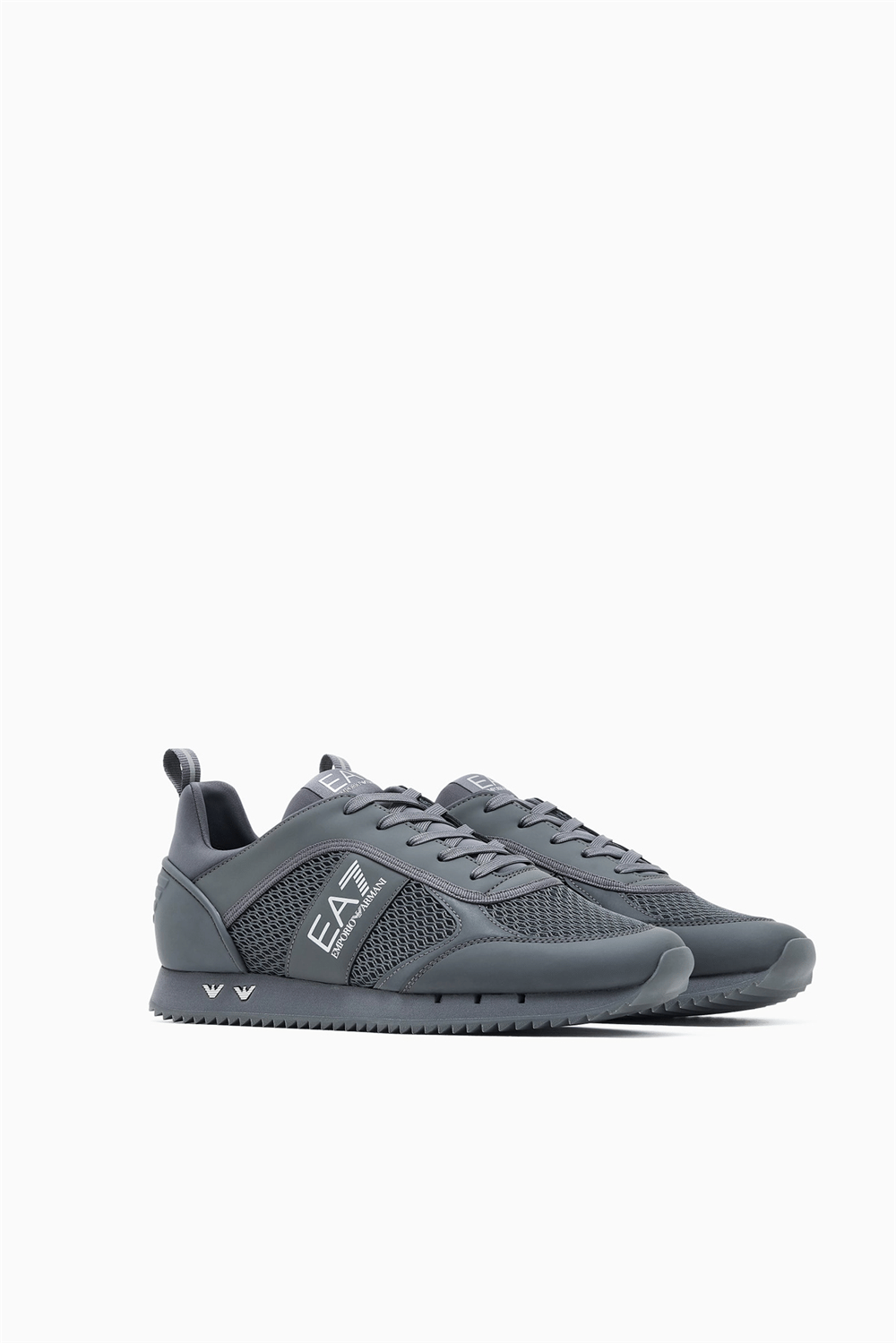 EA7 Black And White 10Th Anniversary Sneakers Çok Renkli