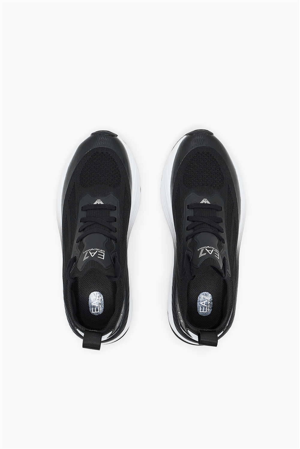EA7 Black And White 10Th Anniversary Sneakers