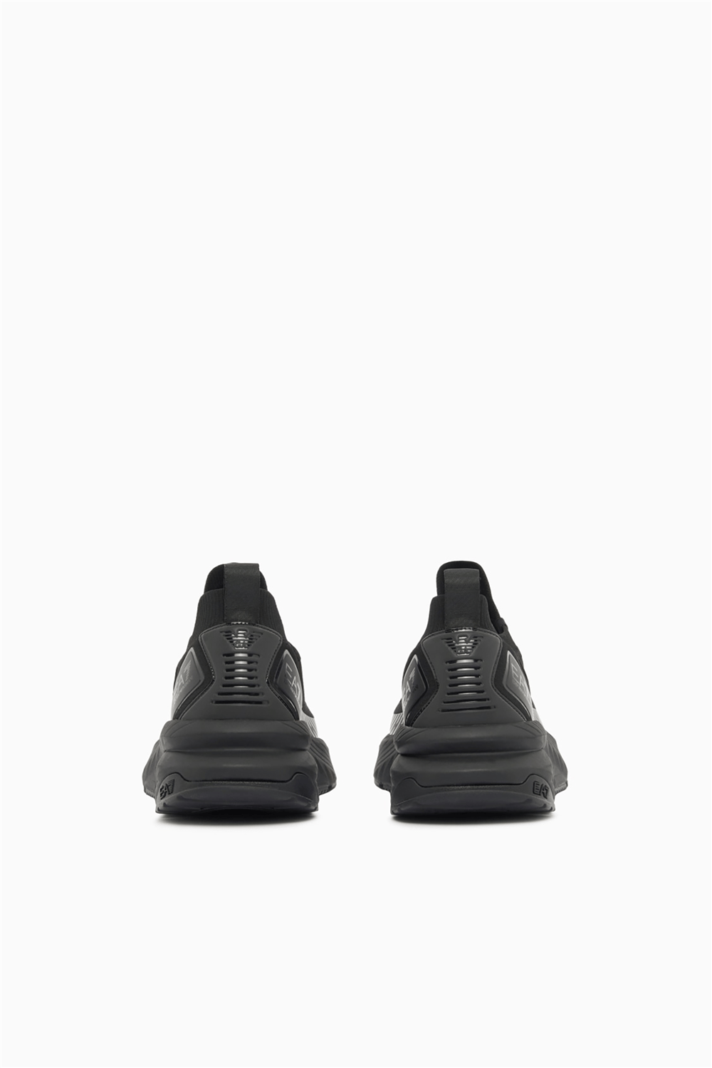 EA7 Black And White 10Th Anniversary Sneakers