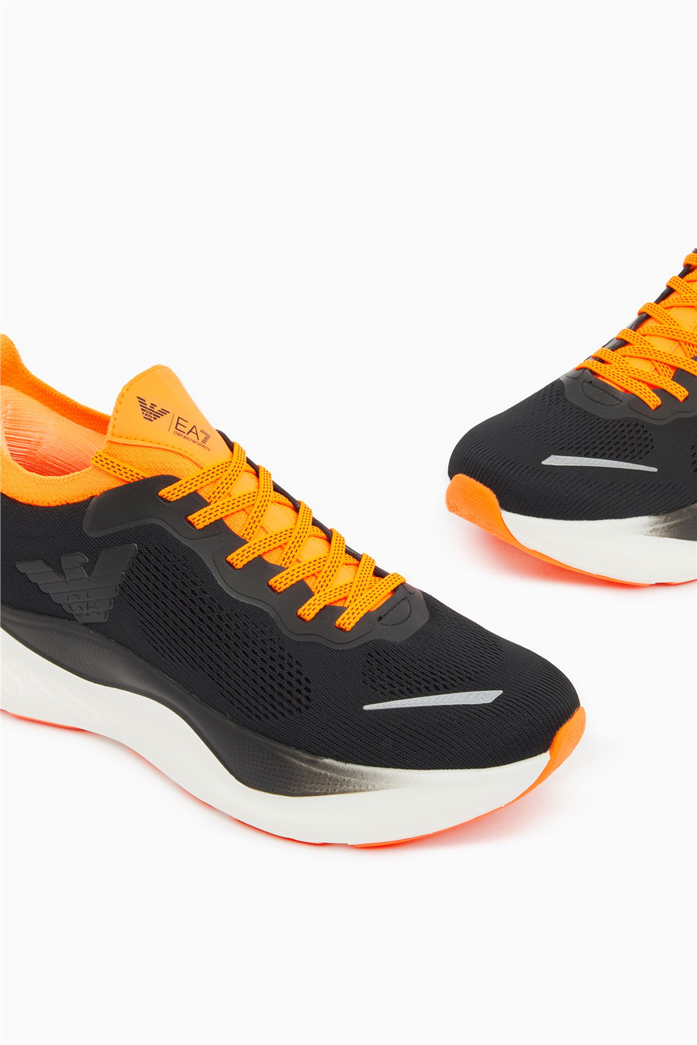 EA7 Black And White 10Th Anniversary Sneakers