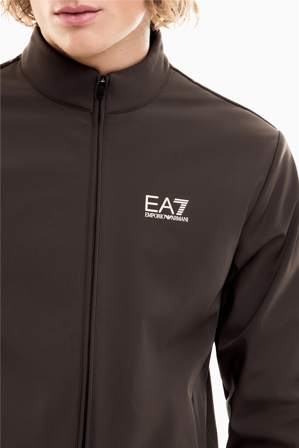 EA7 Erkek Bisiklet Yaka Sweatshirt