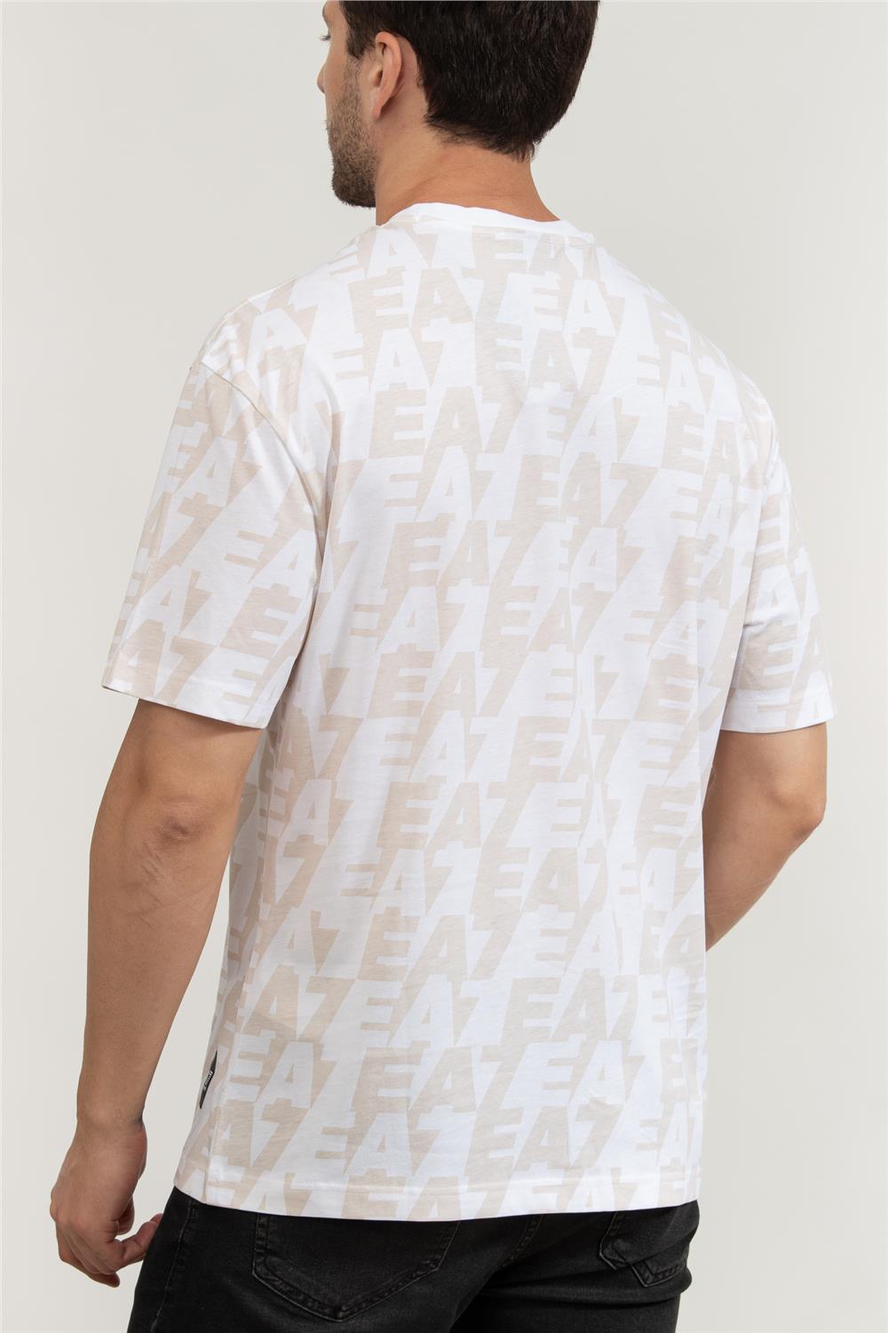 EA7 Erkek Bisiklet Yaka T-Shirt
