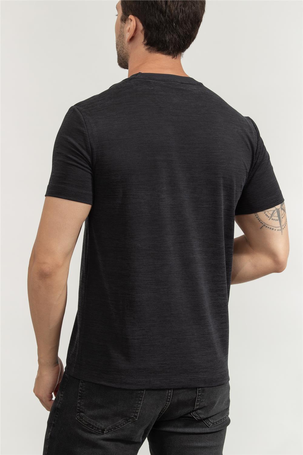 EA7 Erkek Bisiklet Yaka T-Shirt