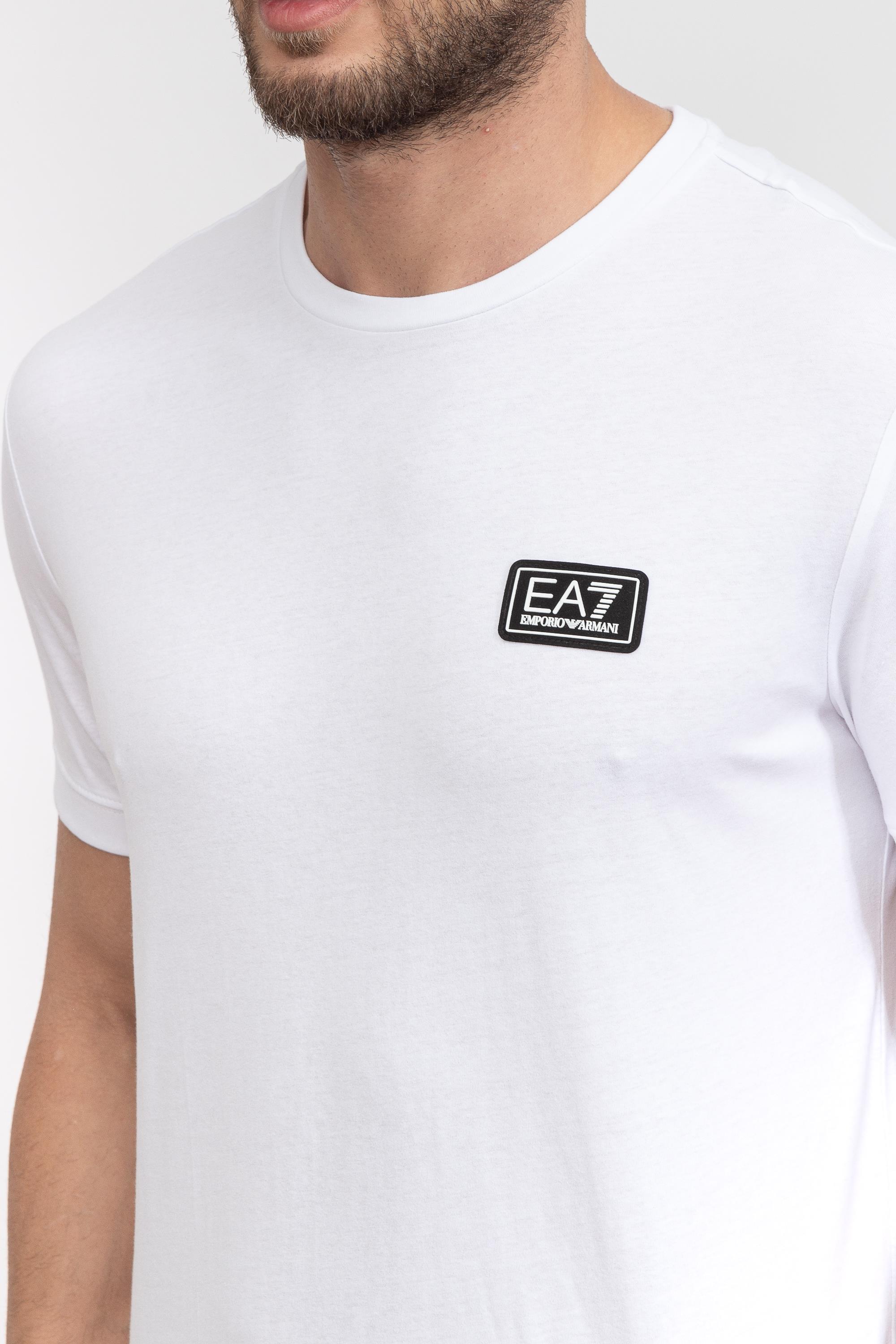 EA7 Erkek Bisiklet Yaka T-Shirt