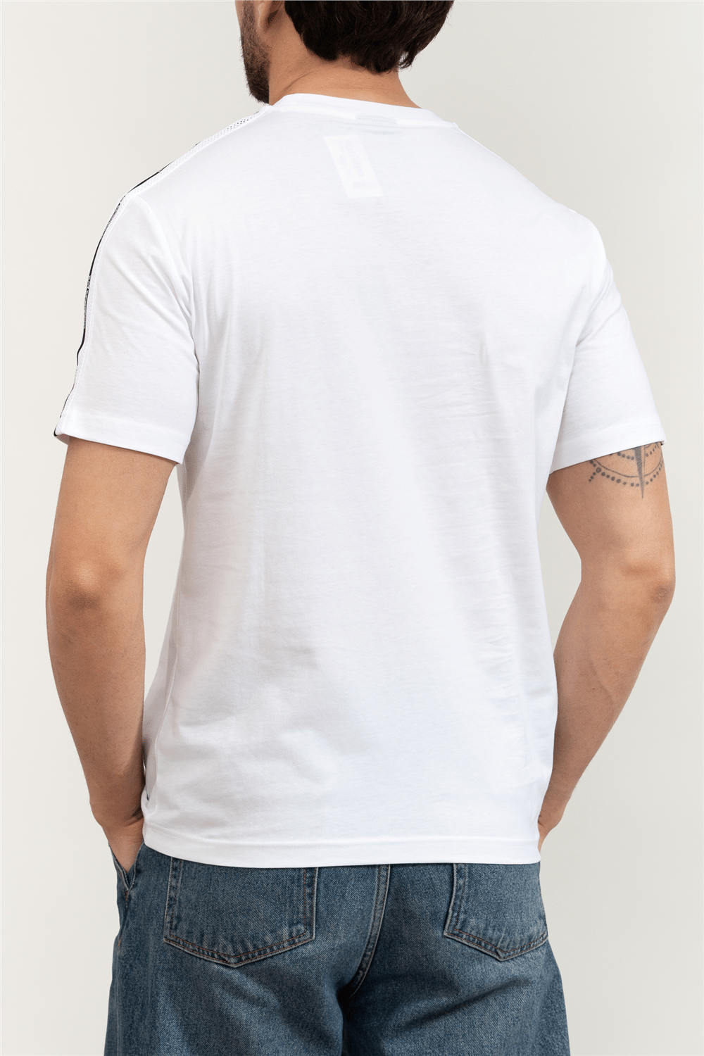 EA7 Erkek Bisiklet Yaka T-Shirt