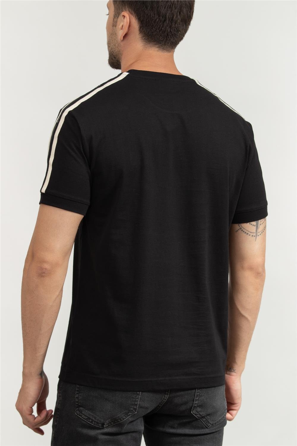 EA7 Erkek Bisiklet Yaka T-Shirt